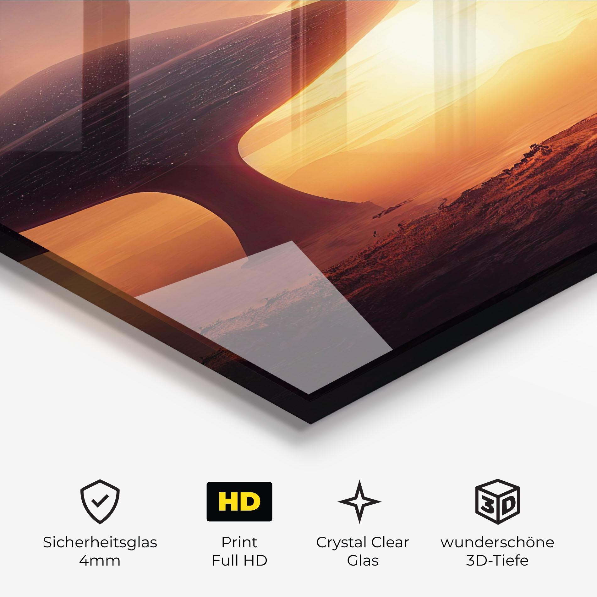 Glasbild Fantasy Science Fiction mockup 3