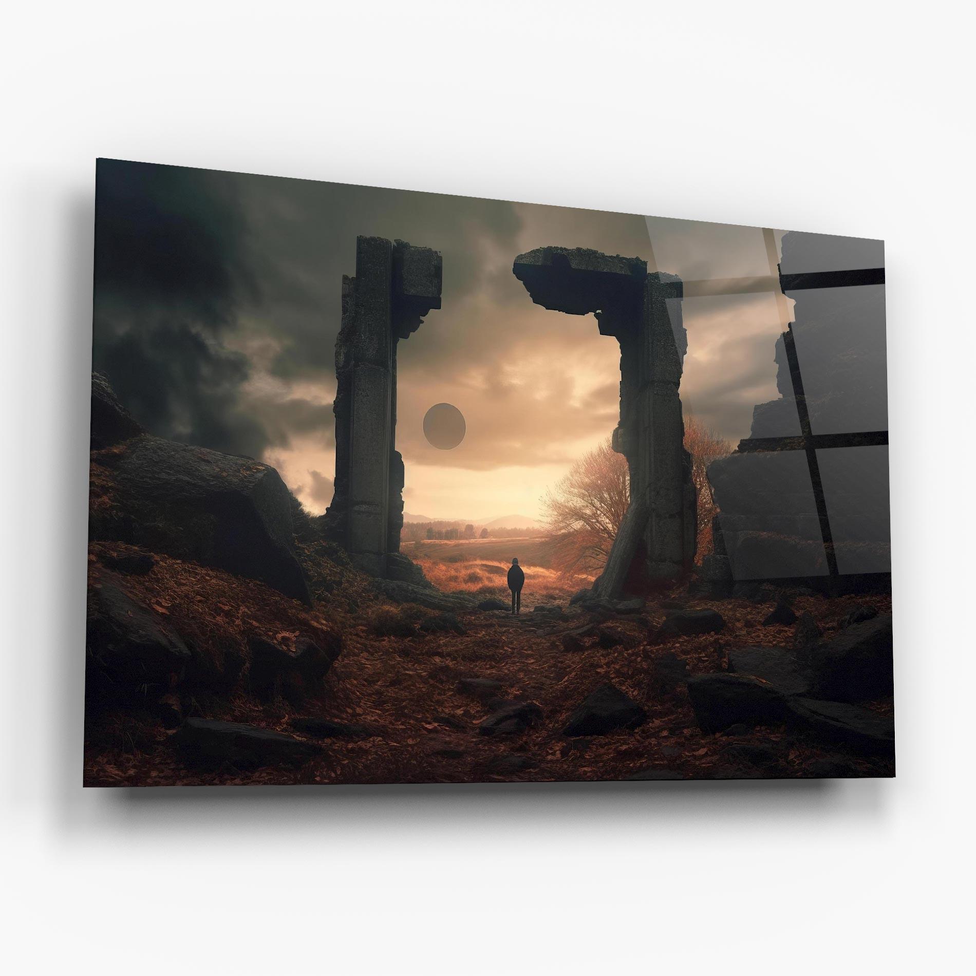 Glasbild Archway mockup 6