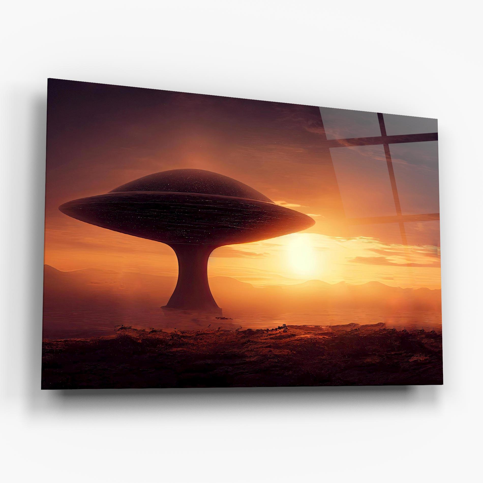 Glasbild Fantasy Science Fiction mockup 6