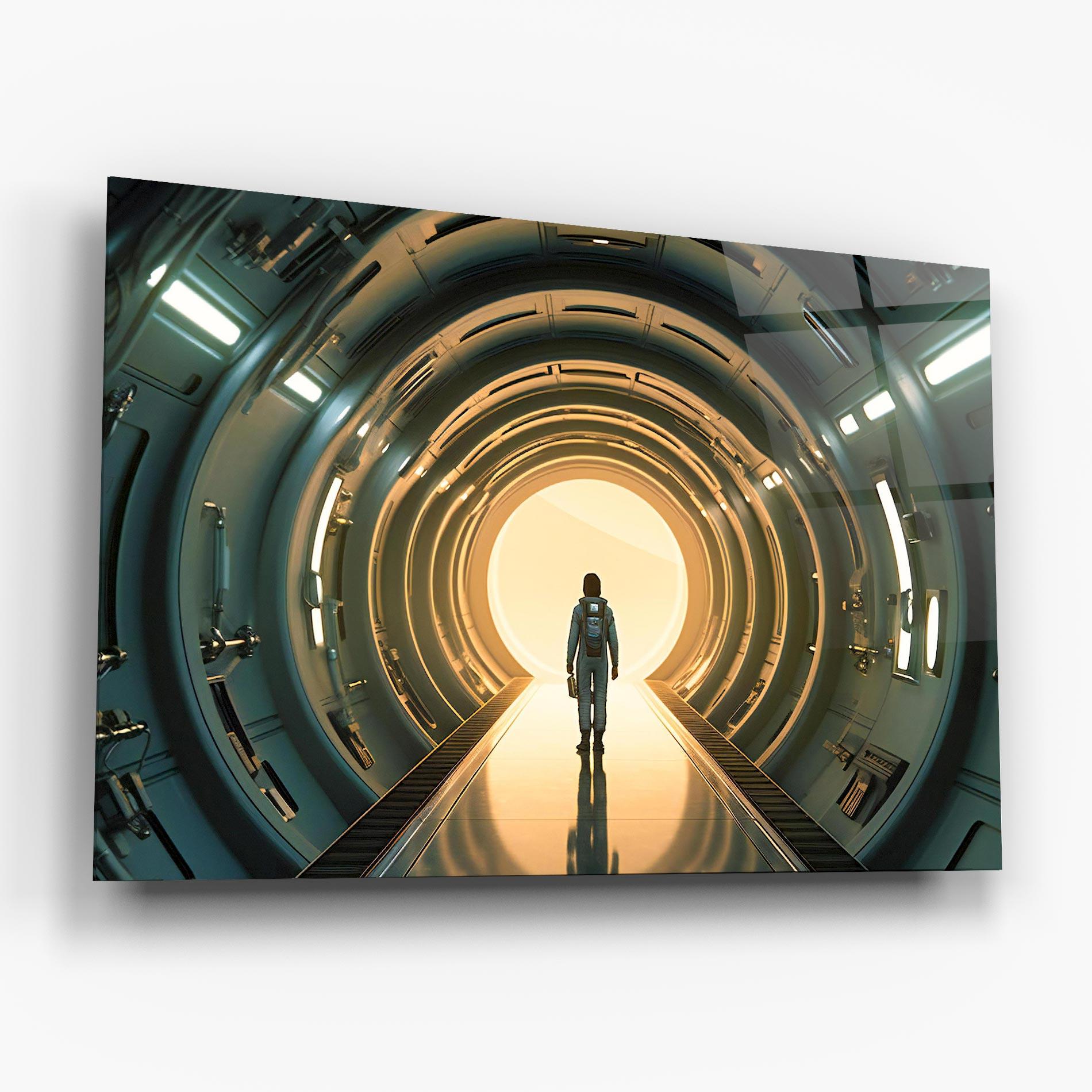 Glasbild Infinity Intrigue mockup 6