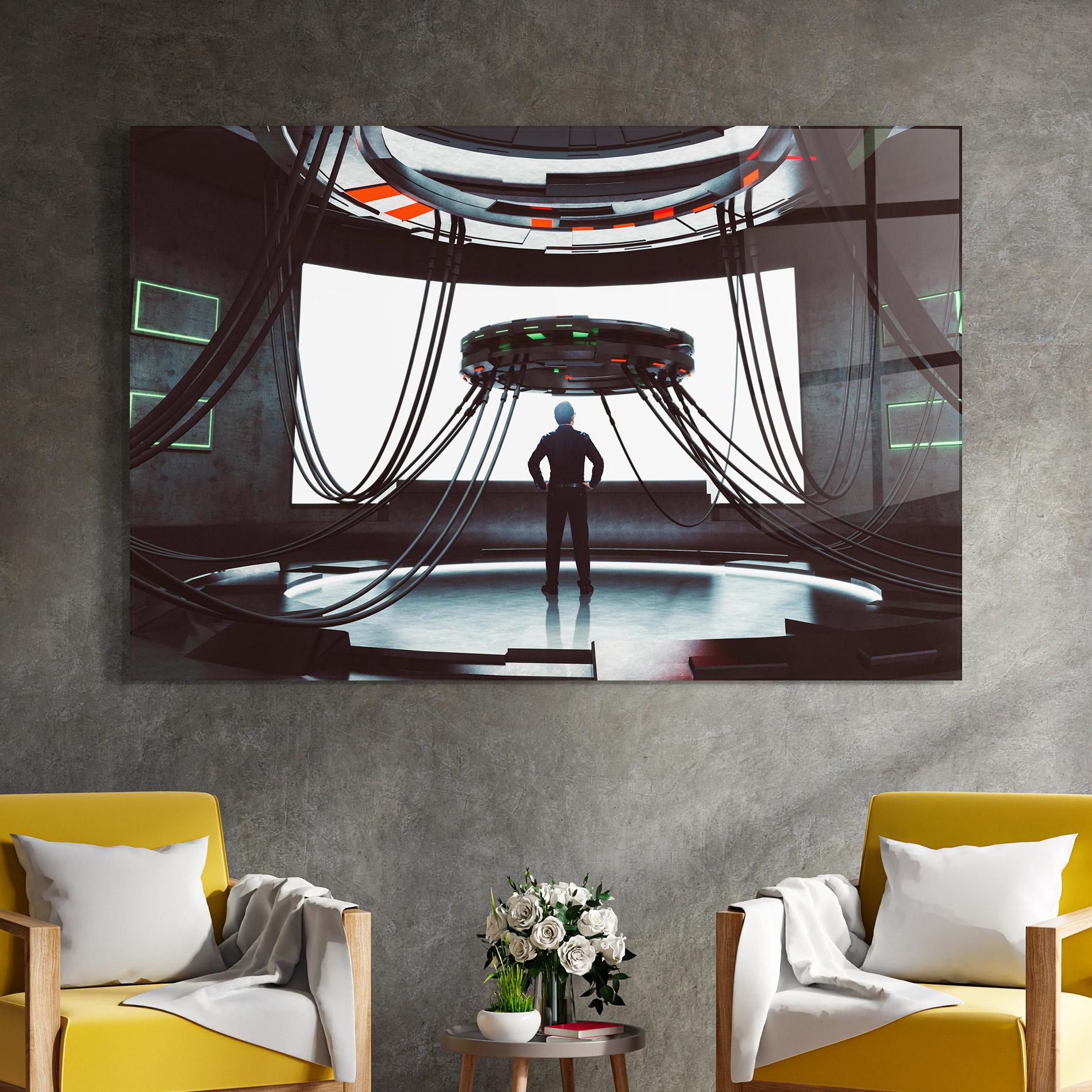 Glasbild Cyber Chronicle mockup 4