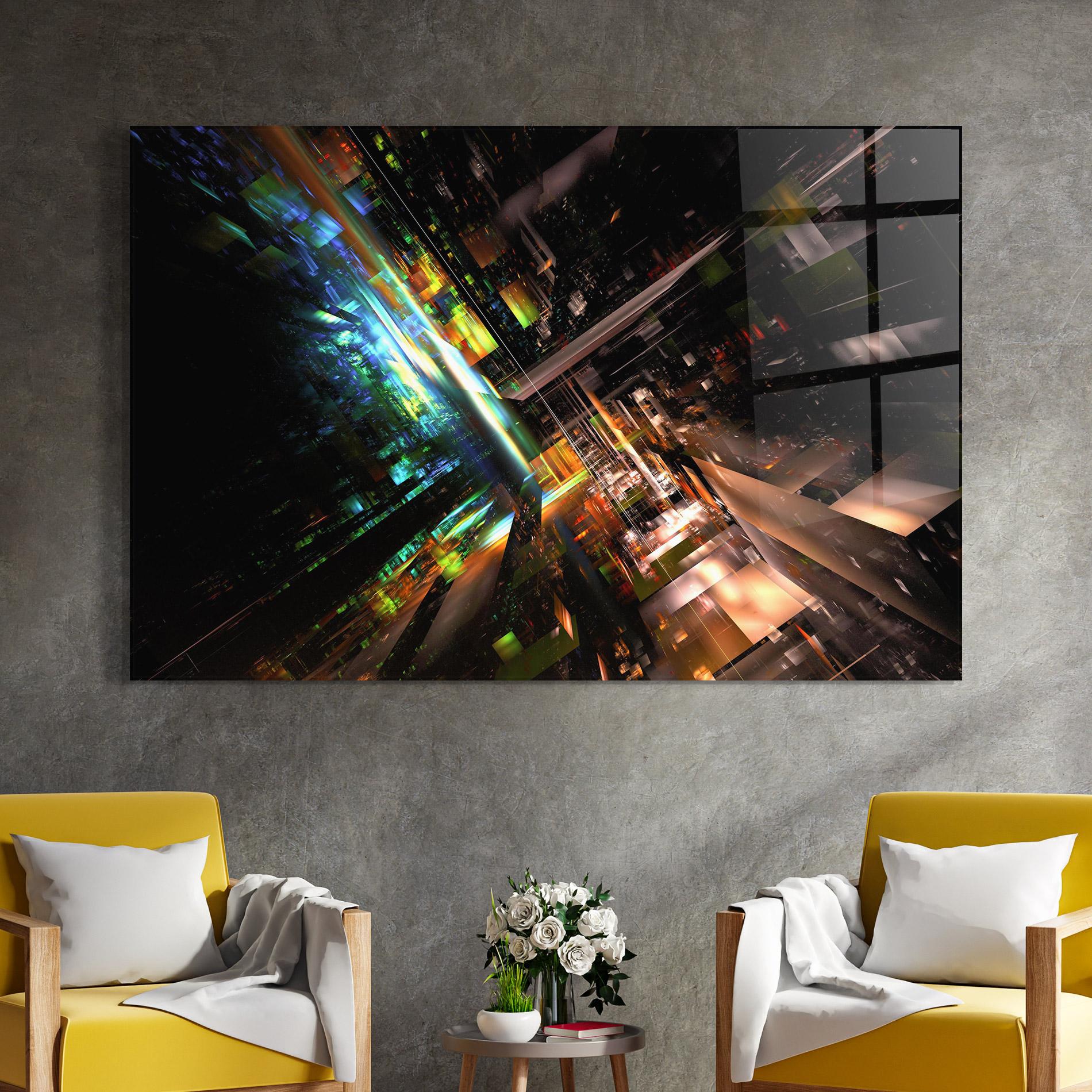 Glasbild Dimension Dasher mockup 4