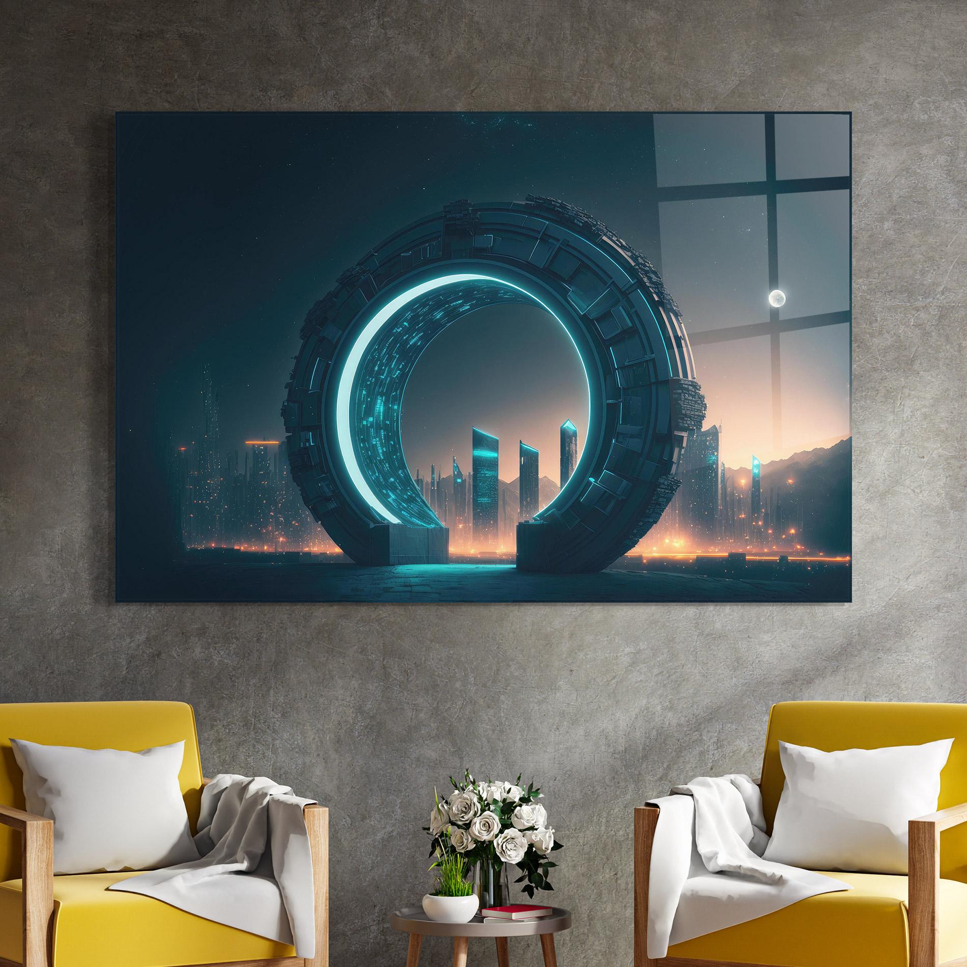 Glasbild Future Portal mockup 4