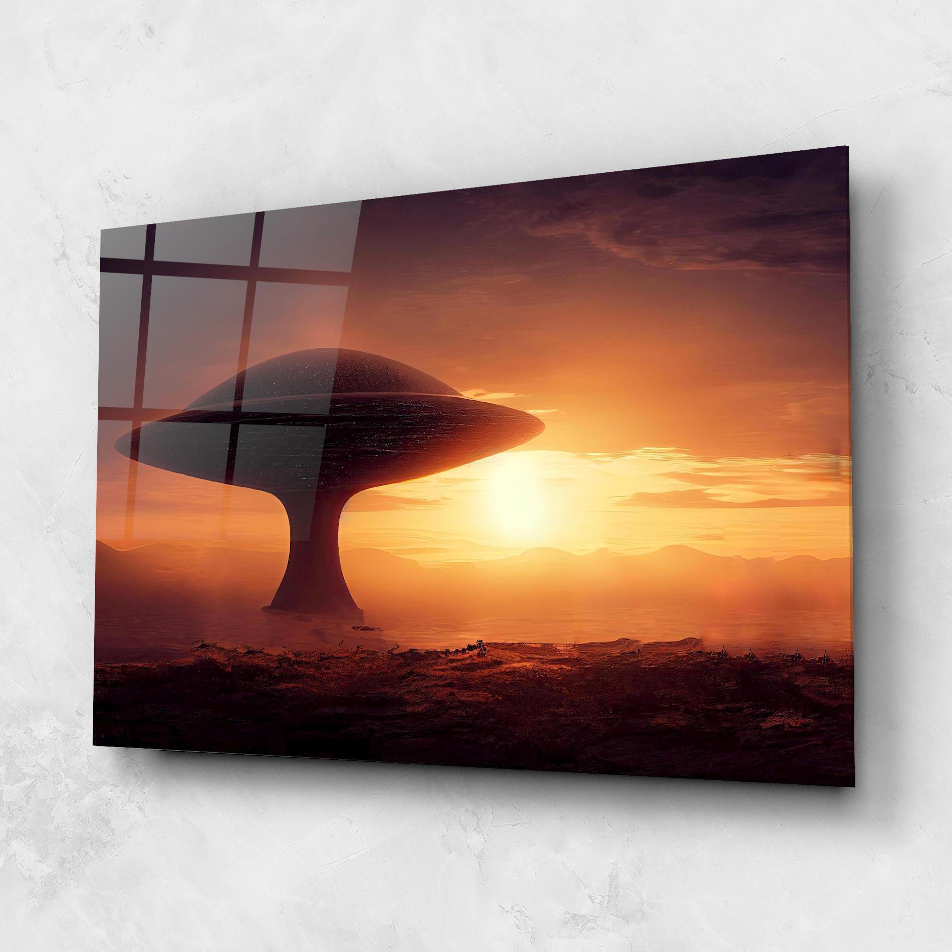 Glasbild Fantasy Science Fiction mockup 1