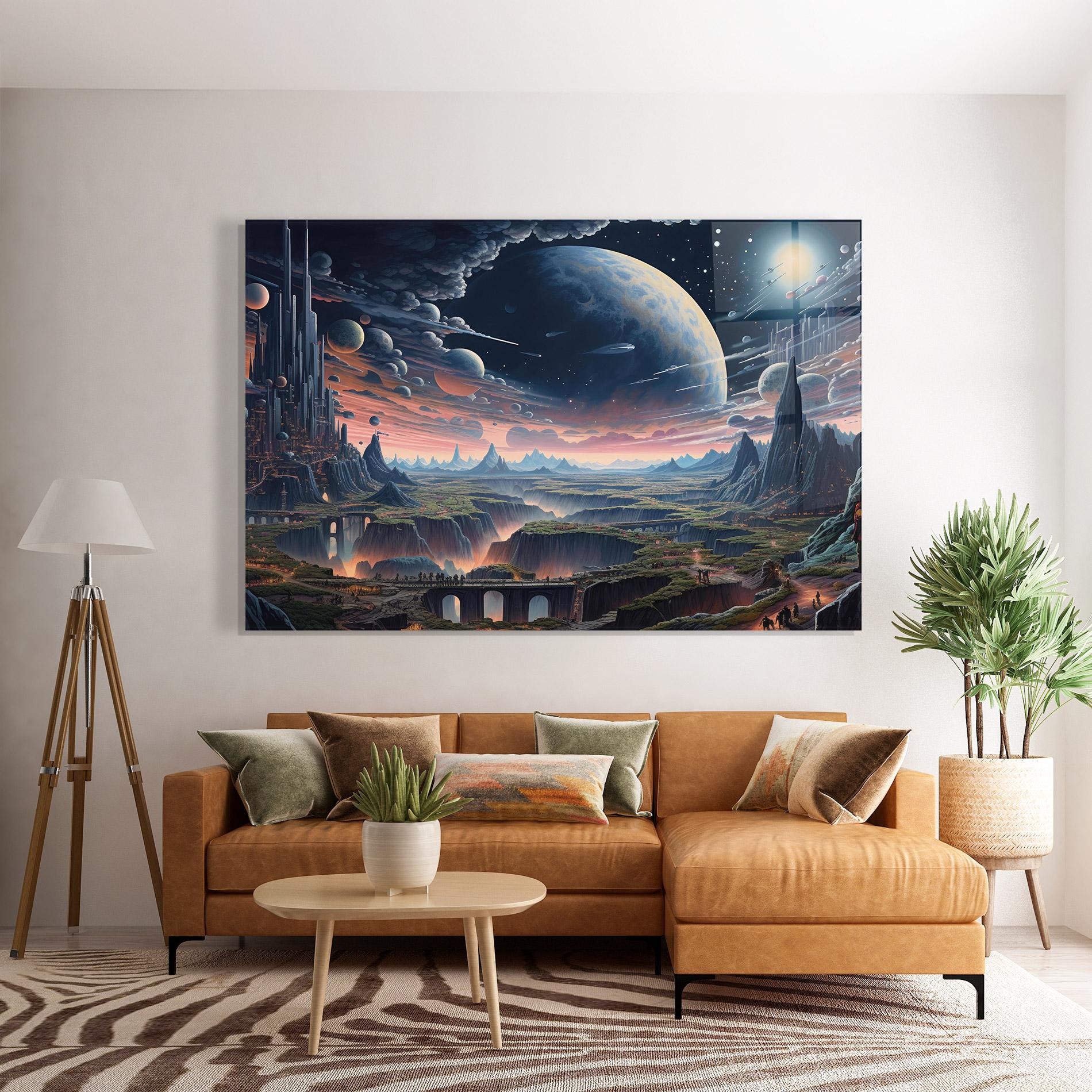 Glasbild Celestial Chronicler mockup 7