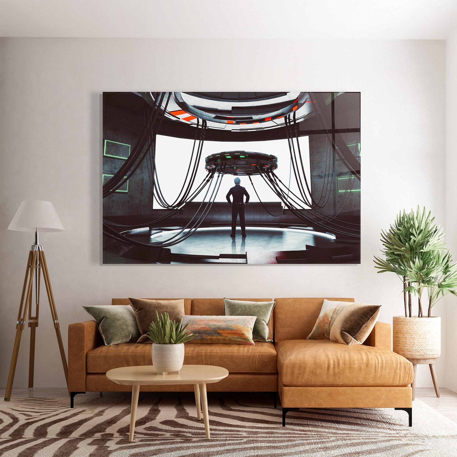 Glasbild Cyber Chronicle mockup 7