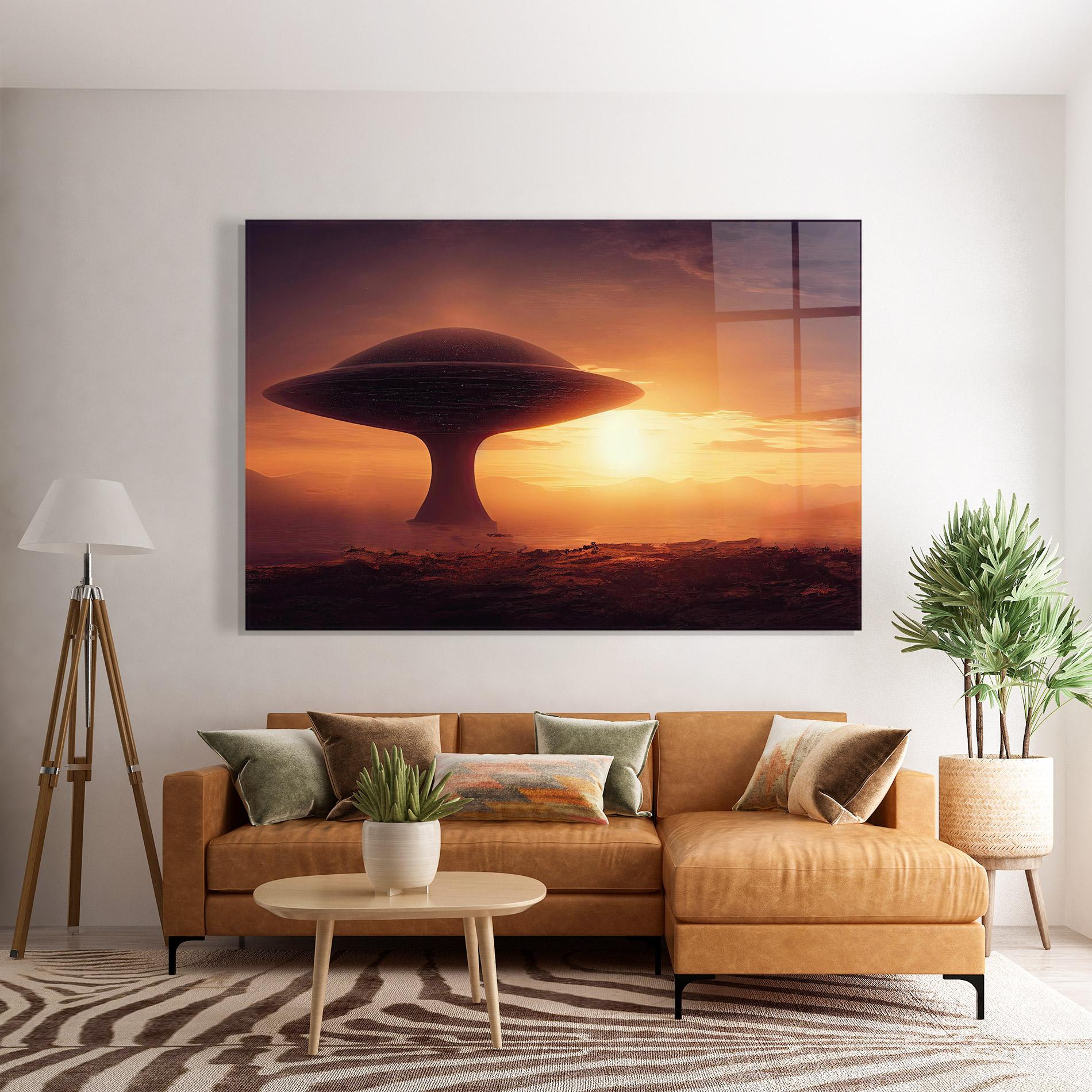 Glasbild Fantasy Science Fiction mockup 7