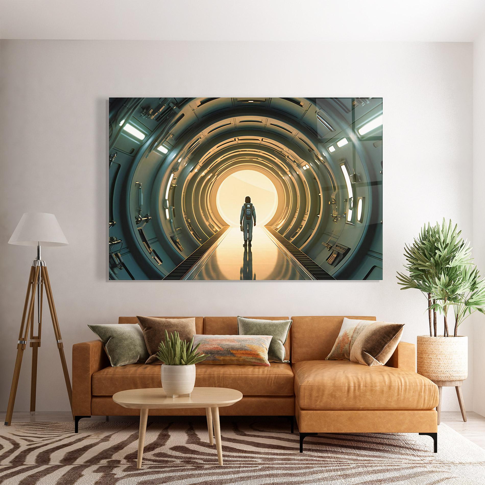 Glasbild Infinity Intrigue mockup 7