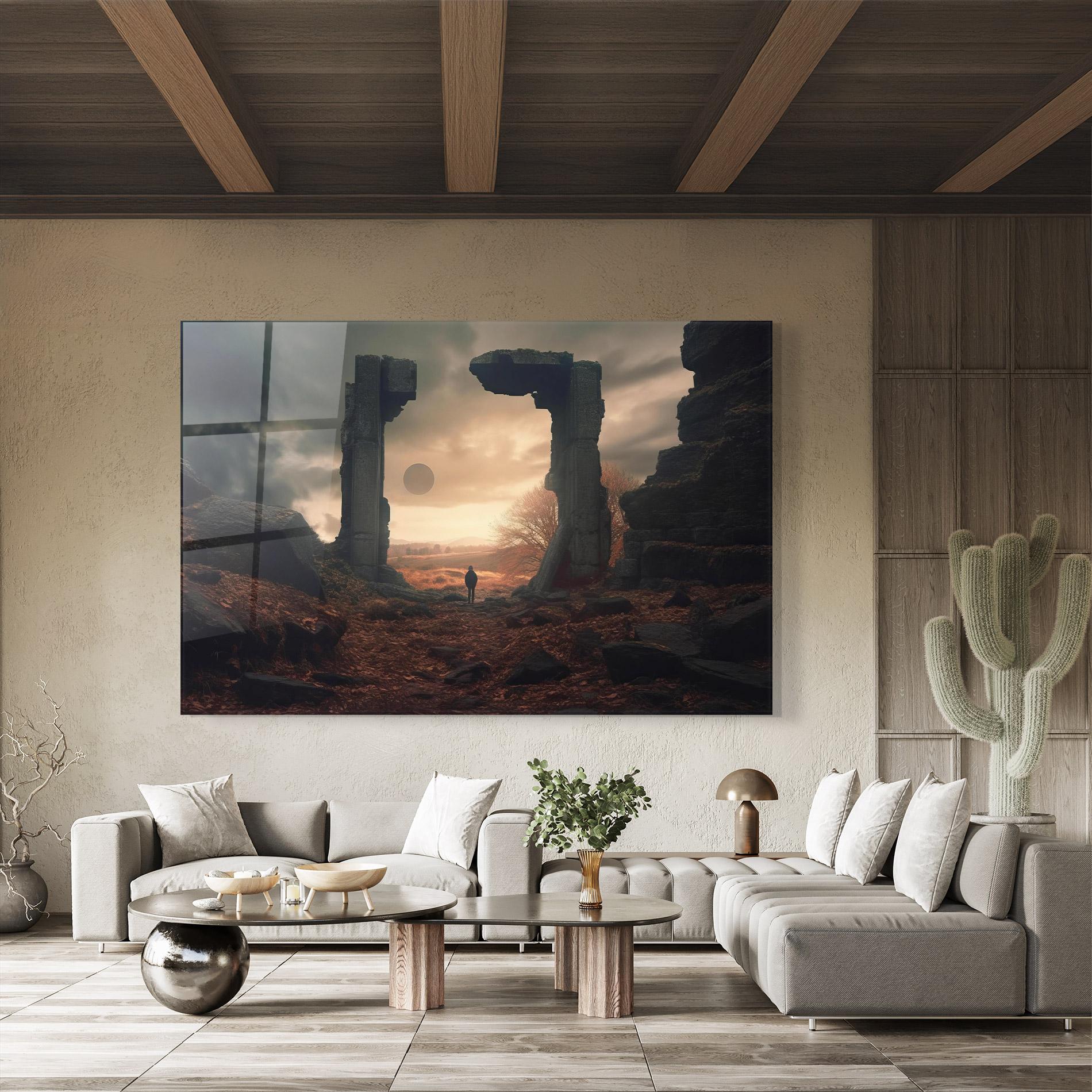 Glasbild Archway mockup 8