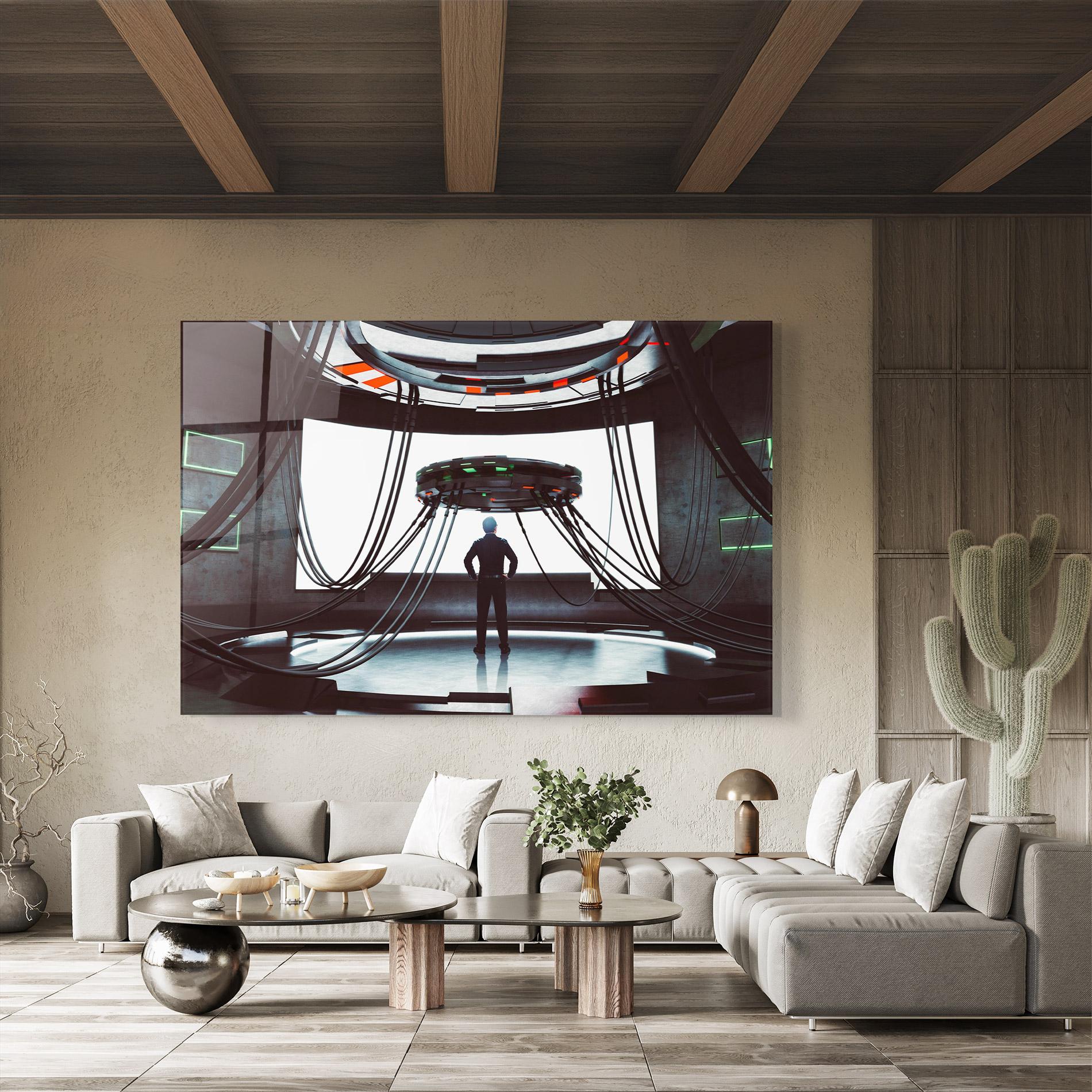 Glasbild Cyber Chronicle mockup 8