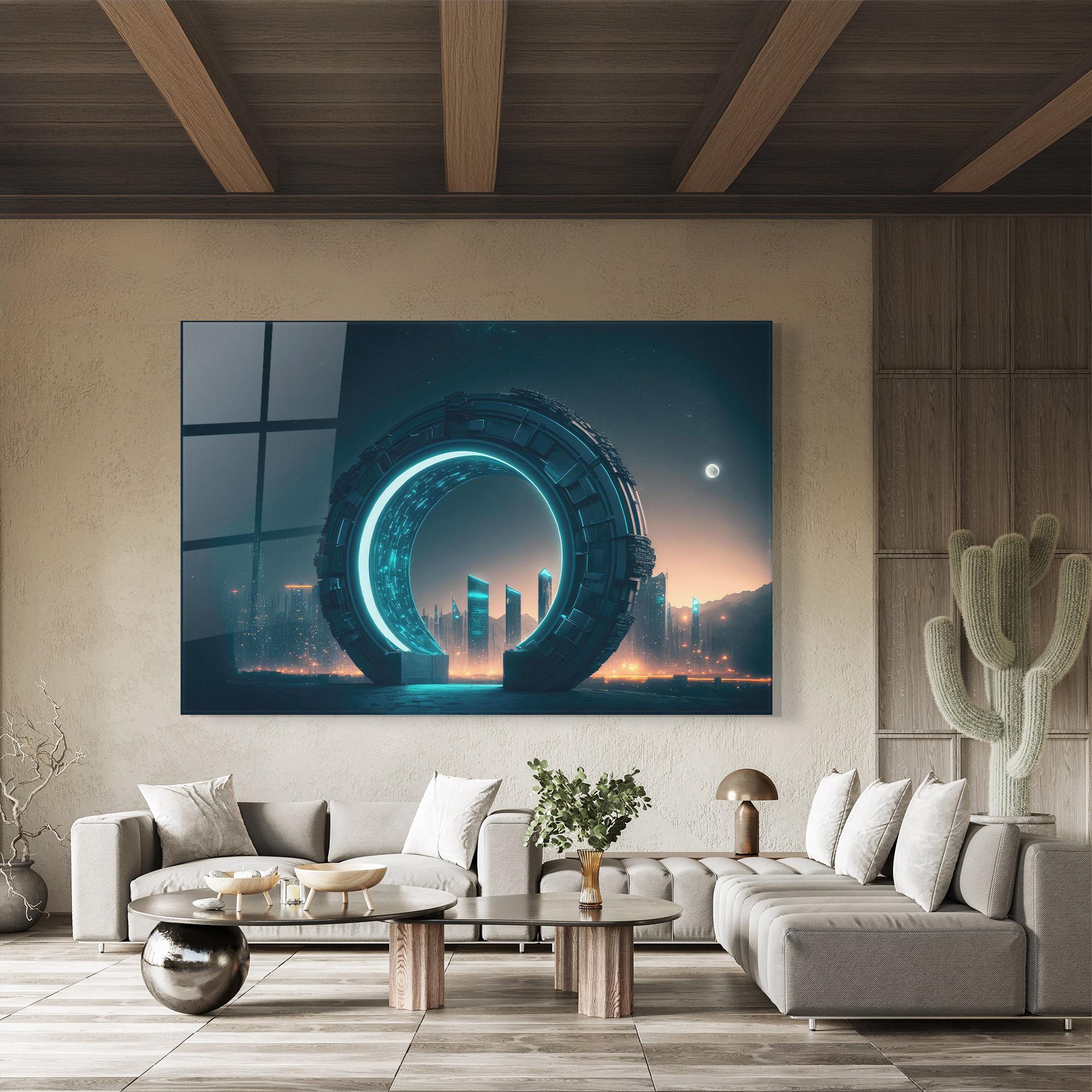 Glasbild Future Portal mockup 8