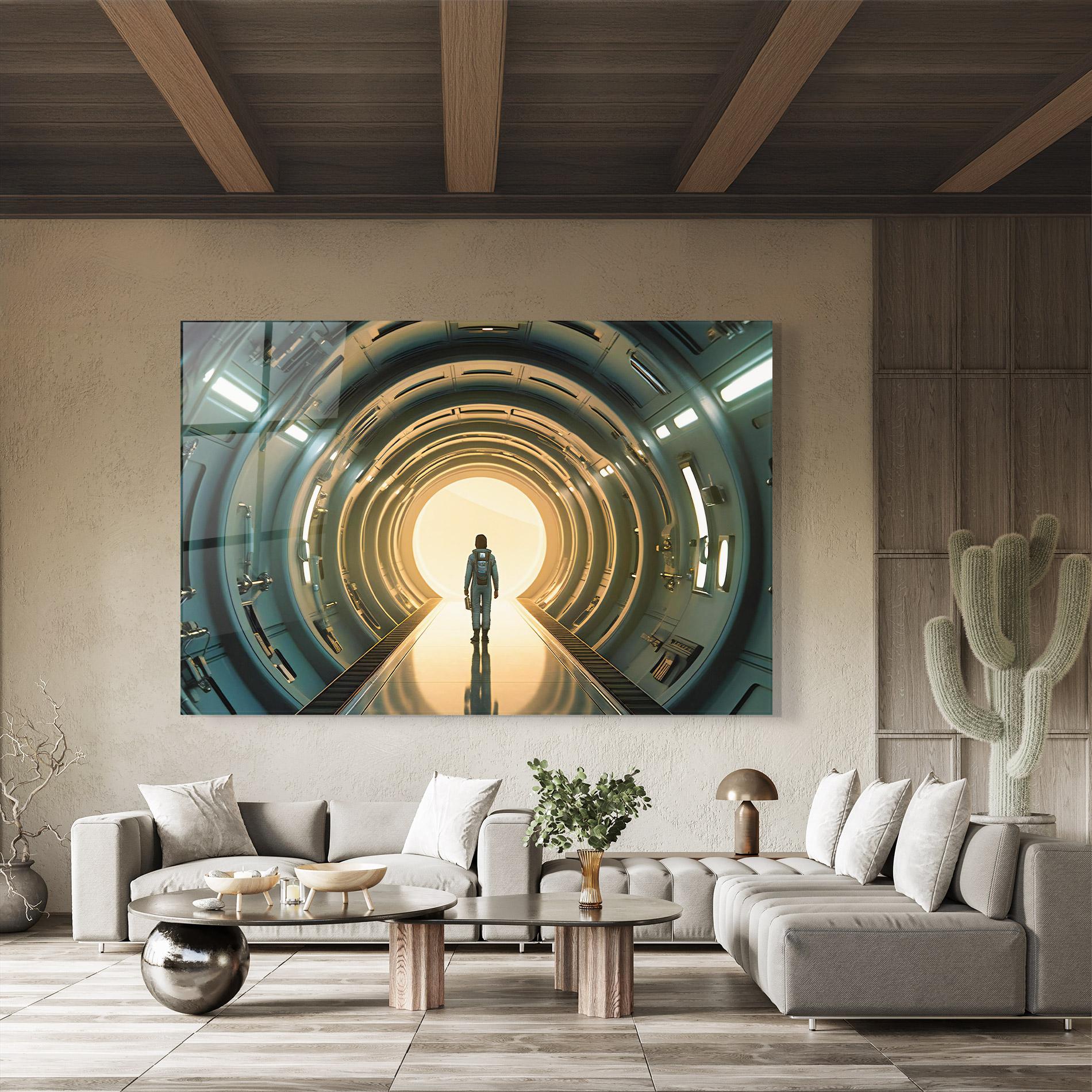 Glasbild Infinity Intrigue mockup 8