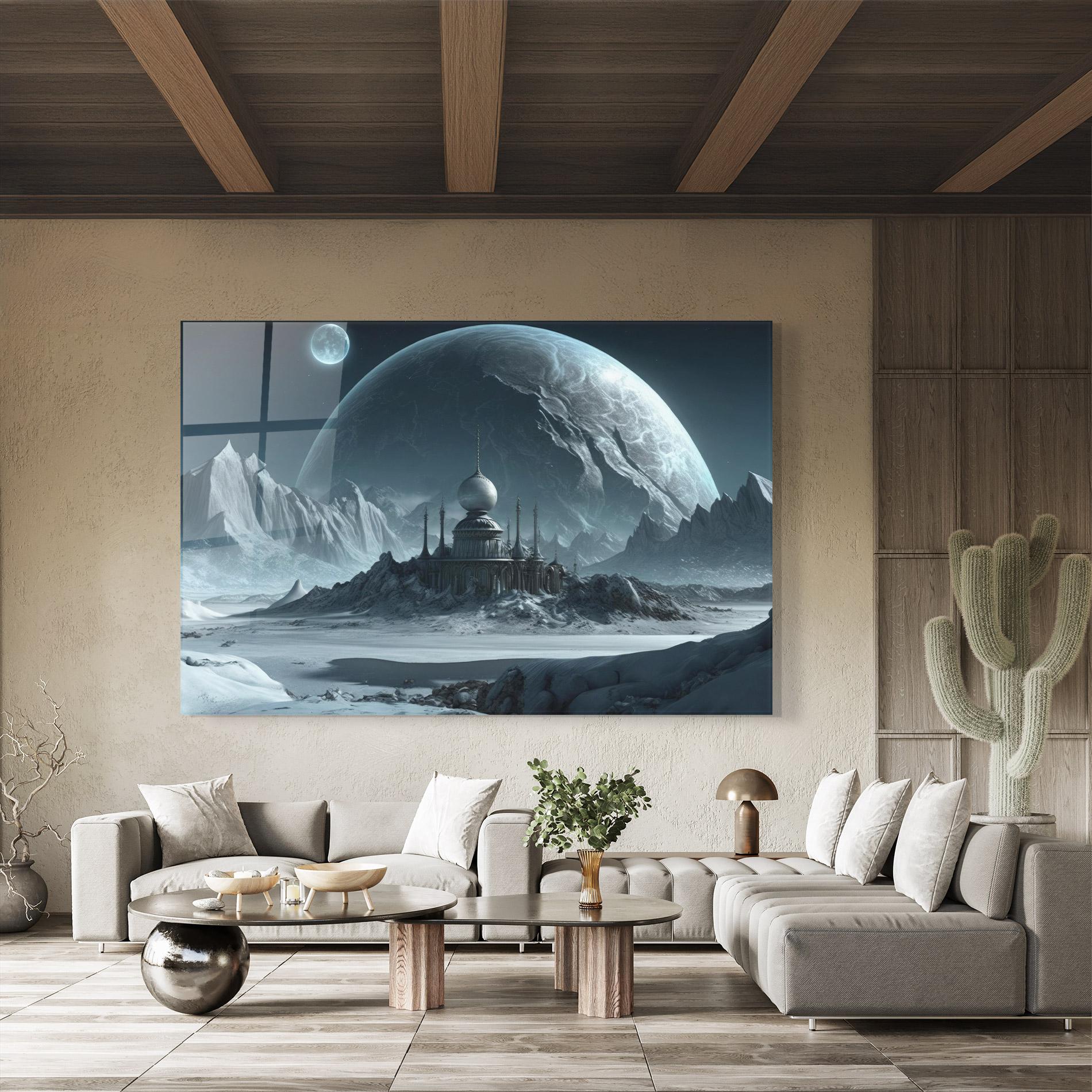 Glasbild Muslim Design mockup 8