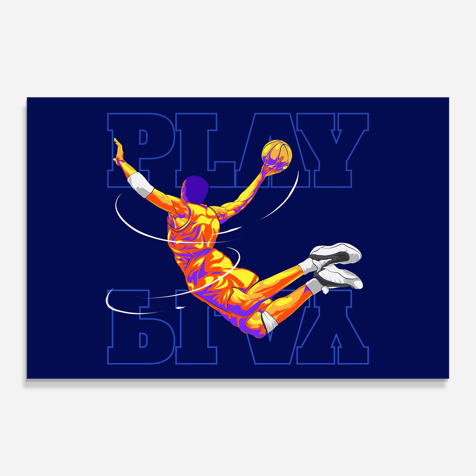 Basketball Blue mockup 0