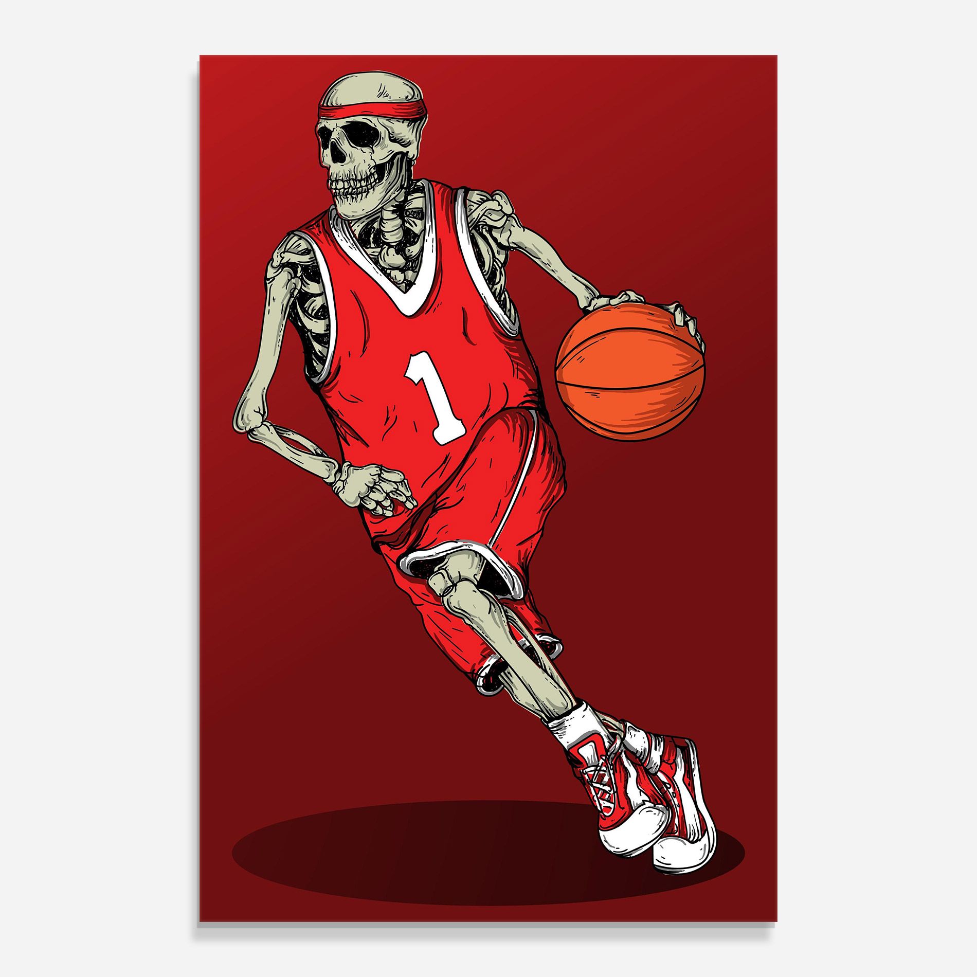 Basketball Skull mockup 0