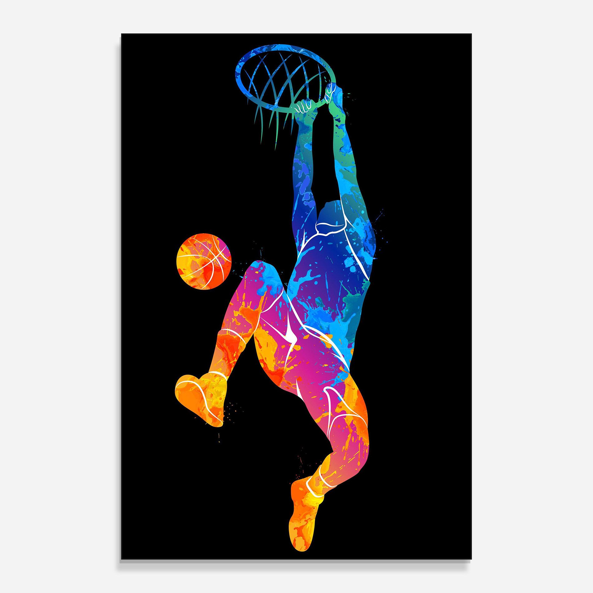 Blue Basket Hoop mockup 0