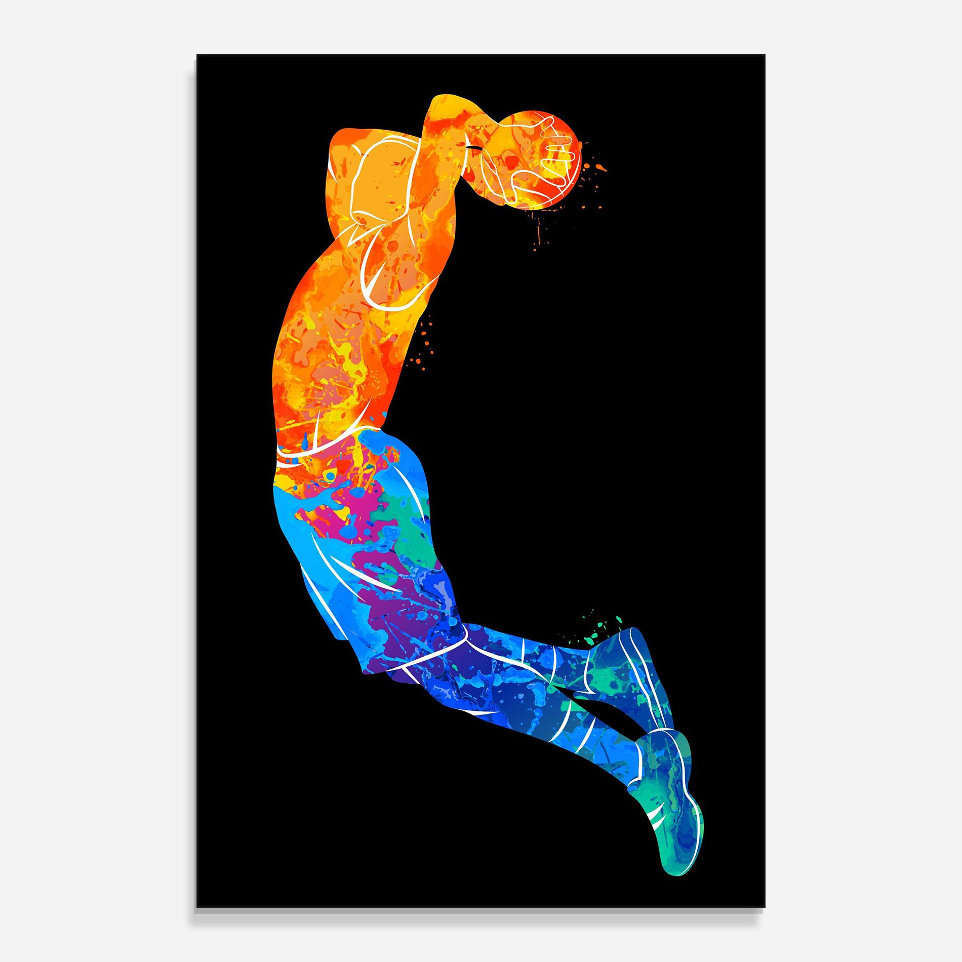 Blue Orange Basket mockup 0