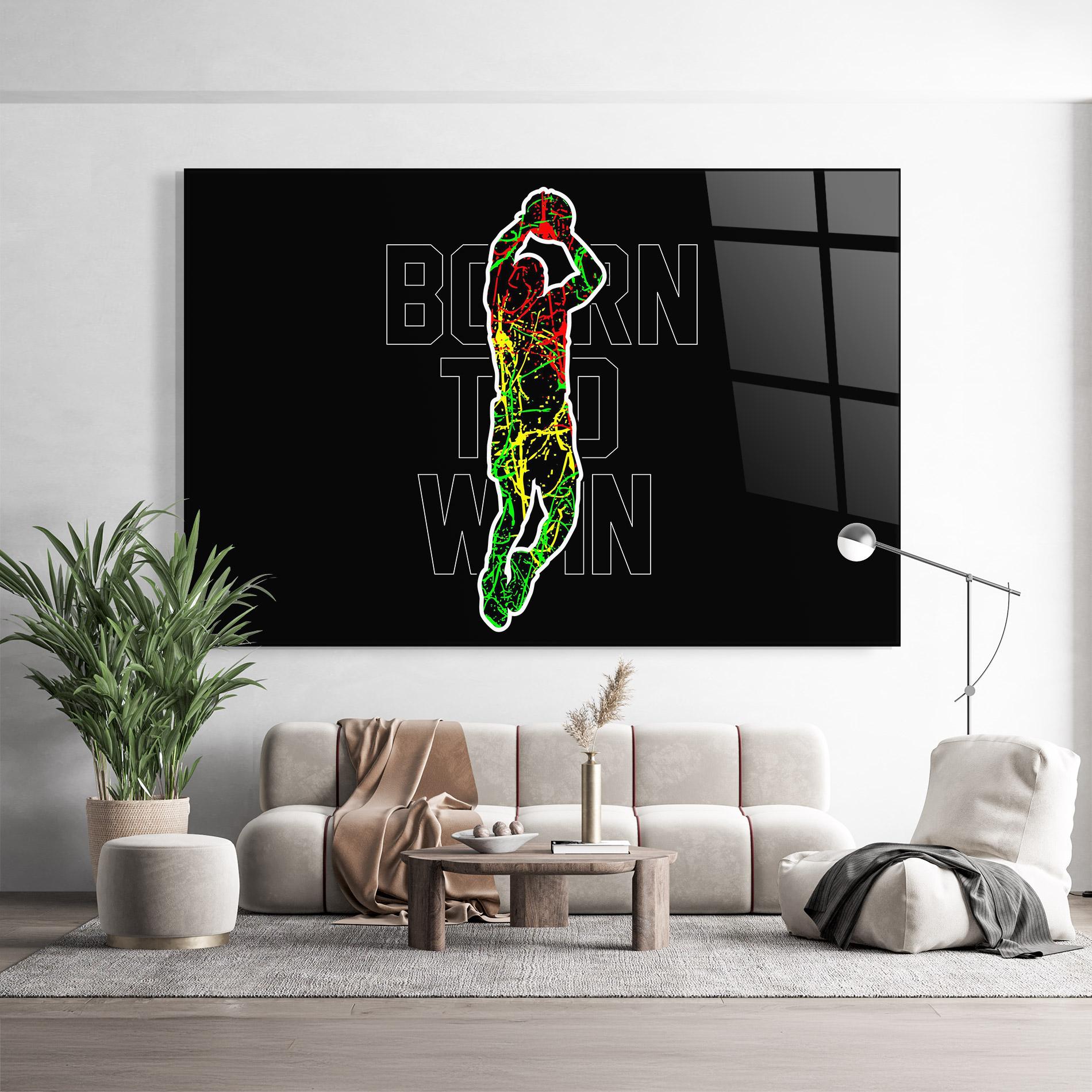 Glasbild Basket Win mockup 9