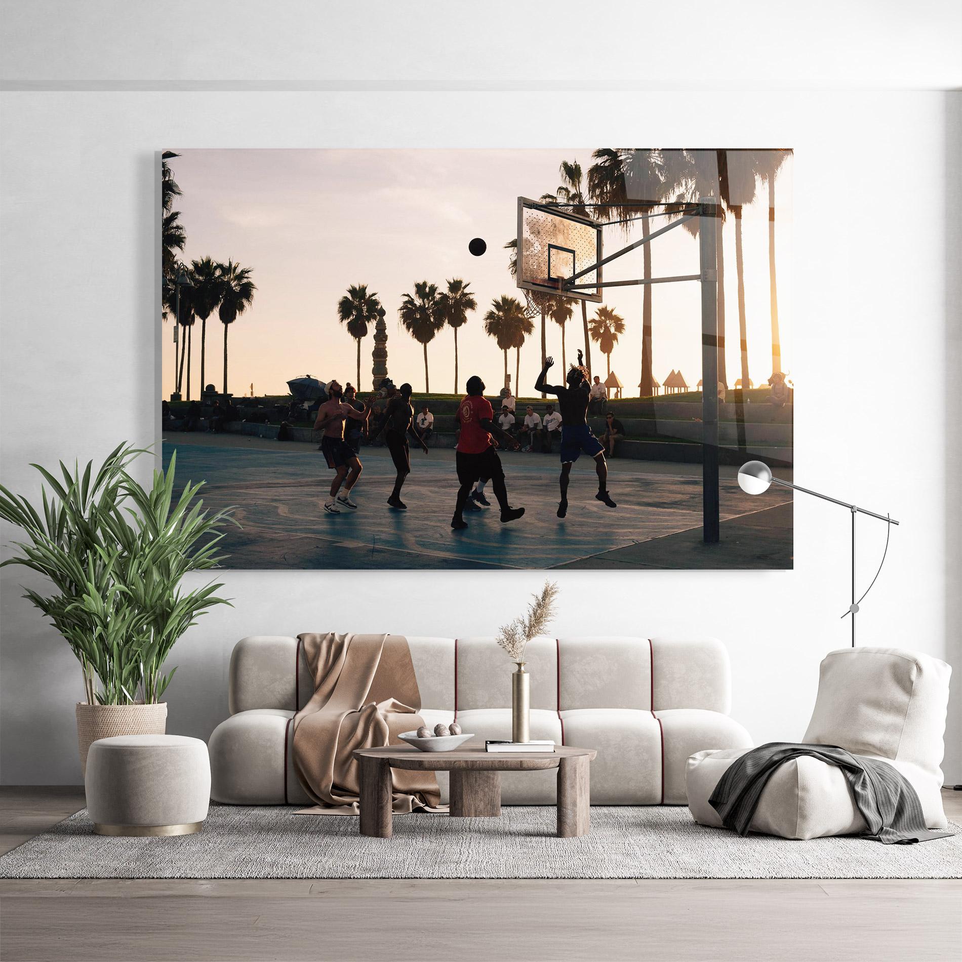 Glasbild Basketball Friends mockup 9