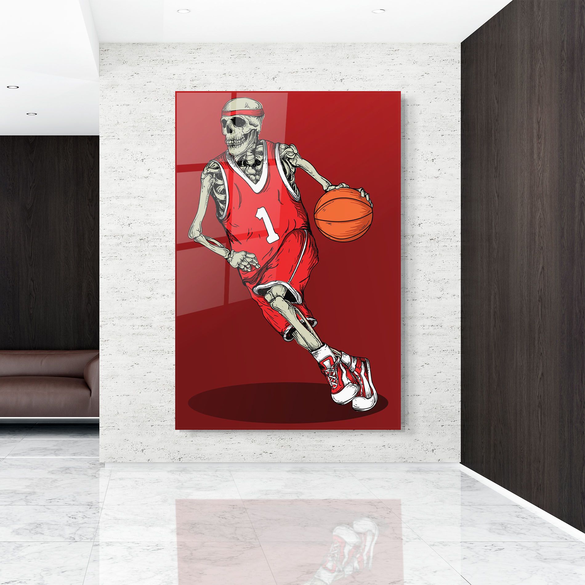 Basketball Skull mockup 9