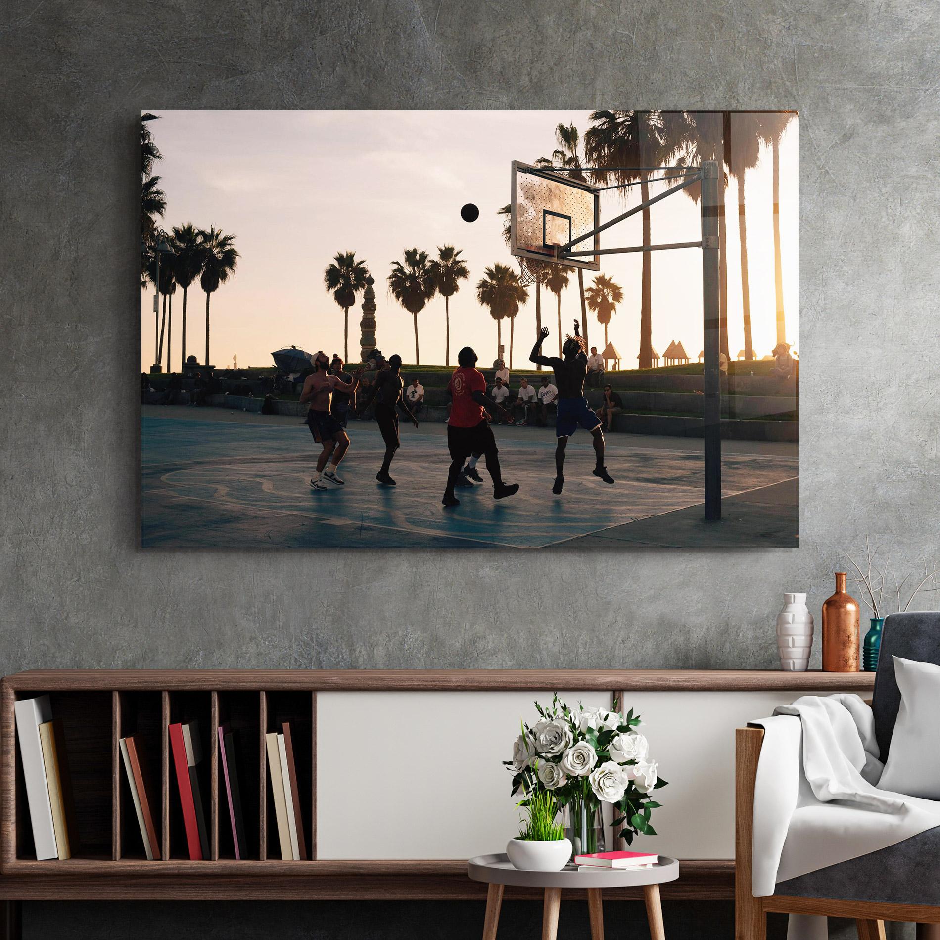 Glasbild Basketball Friends mockup 2