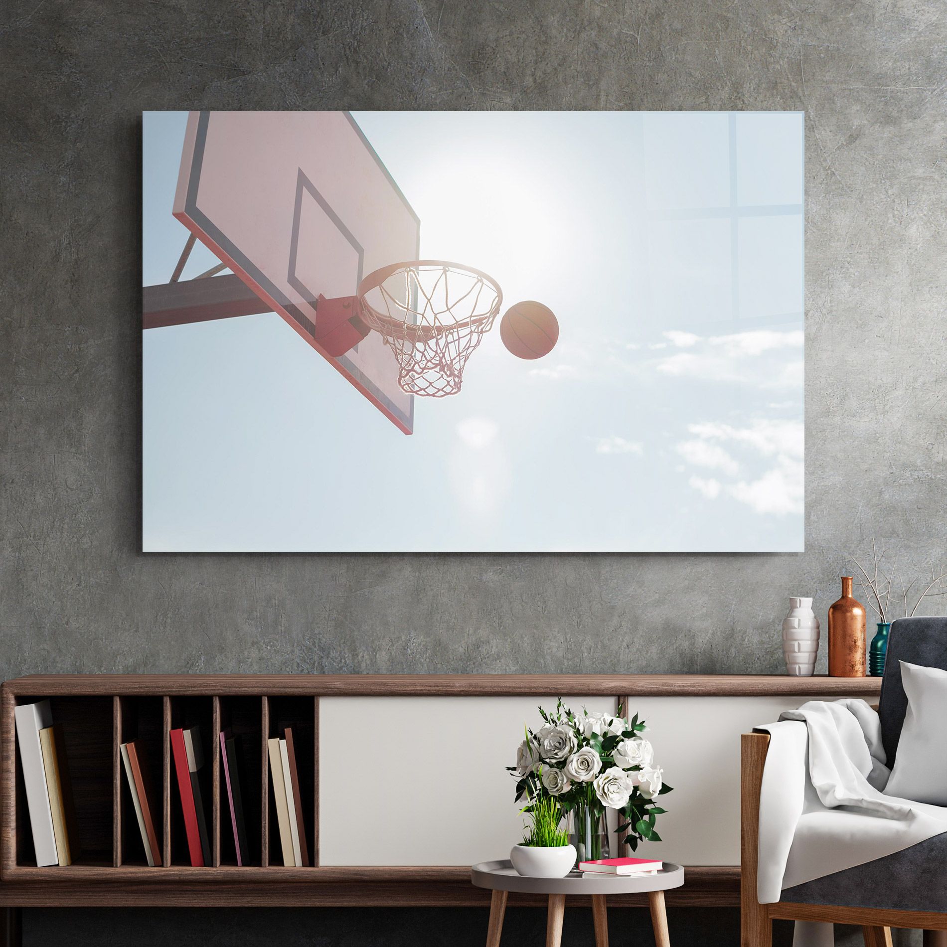 Basketball Hoop mockup 2