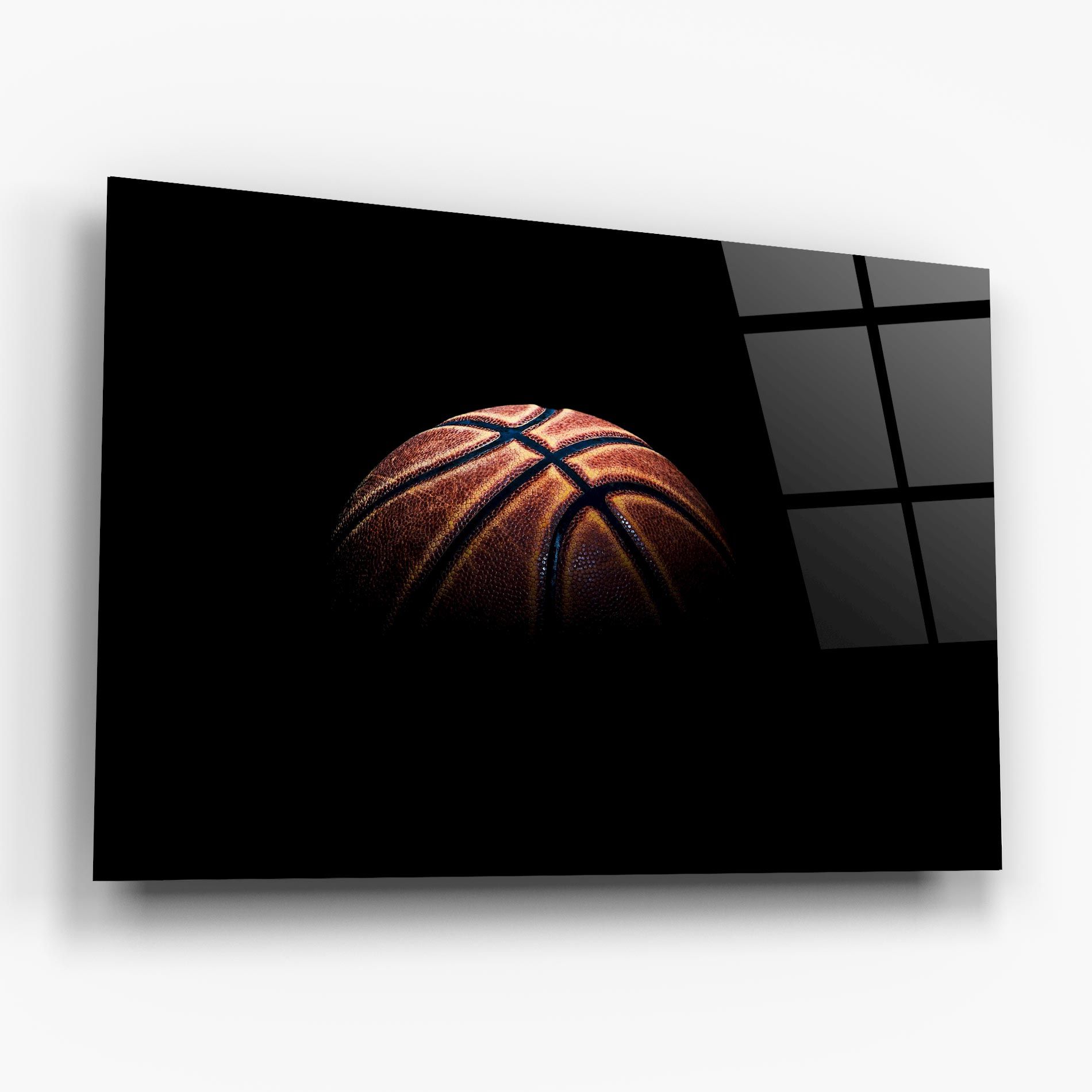 Basketball Ball In Dark mockup 6