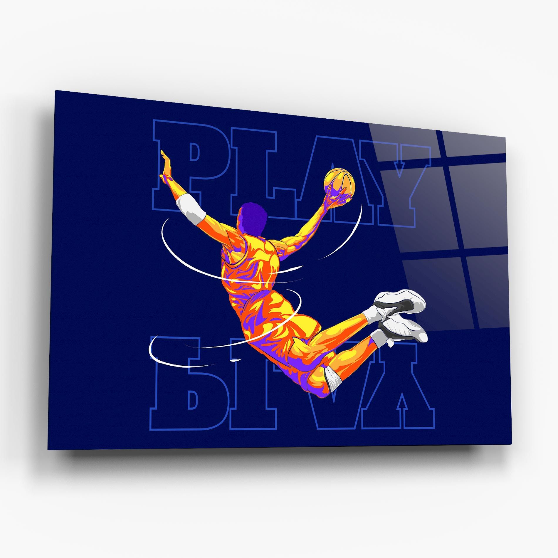 Basketball Blue mockup 6