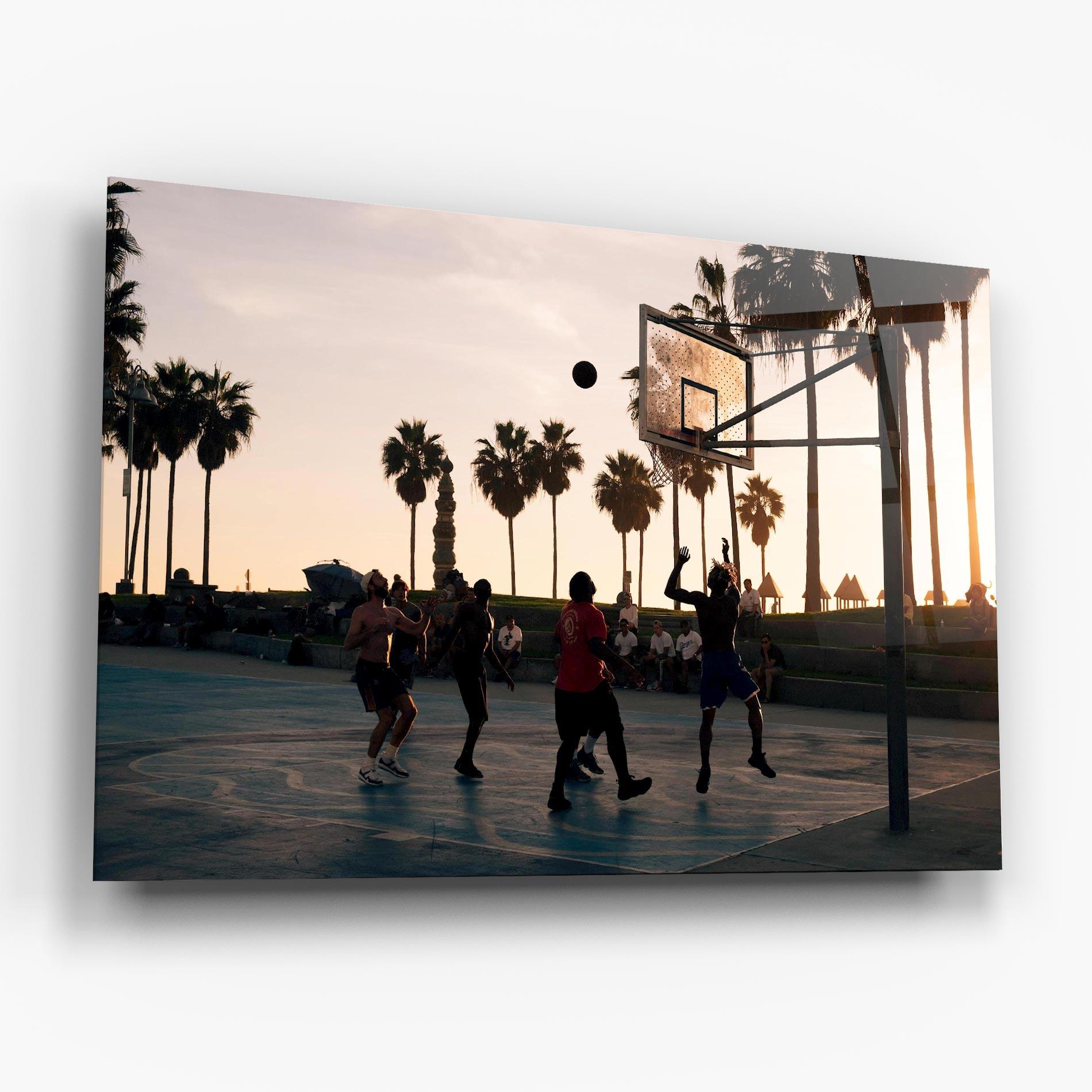 Glasbild Basketball Friends mockup 6
