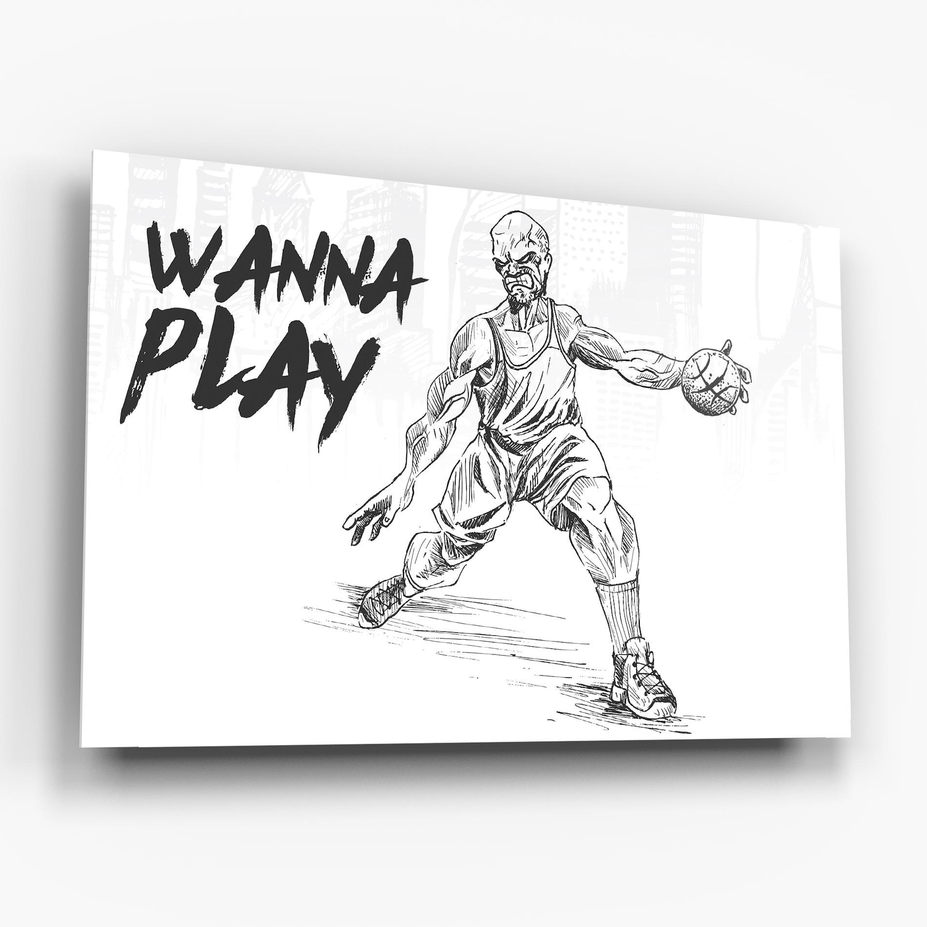Glasbild Wanna Play Basket mockup 6