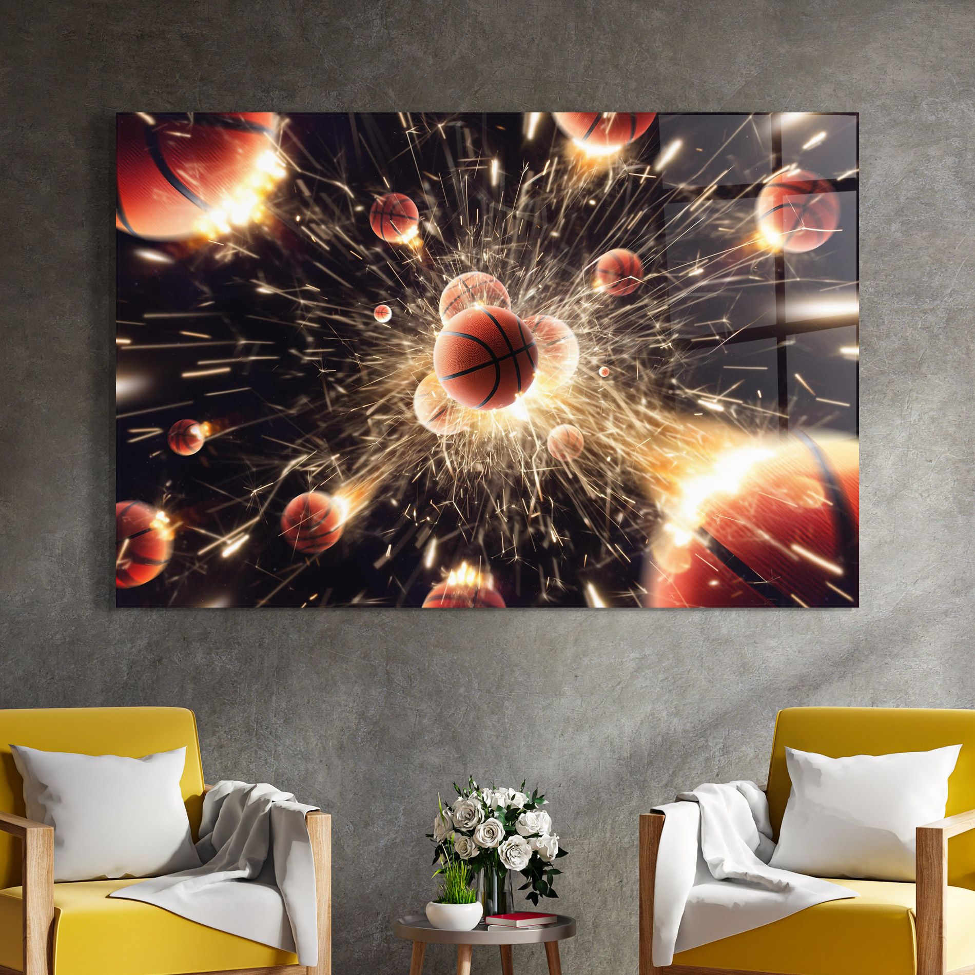 Basketball Explosion mockup 4