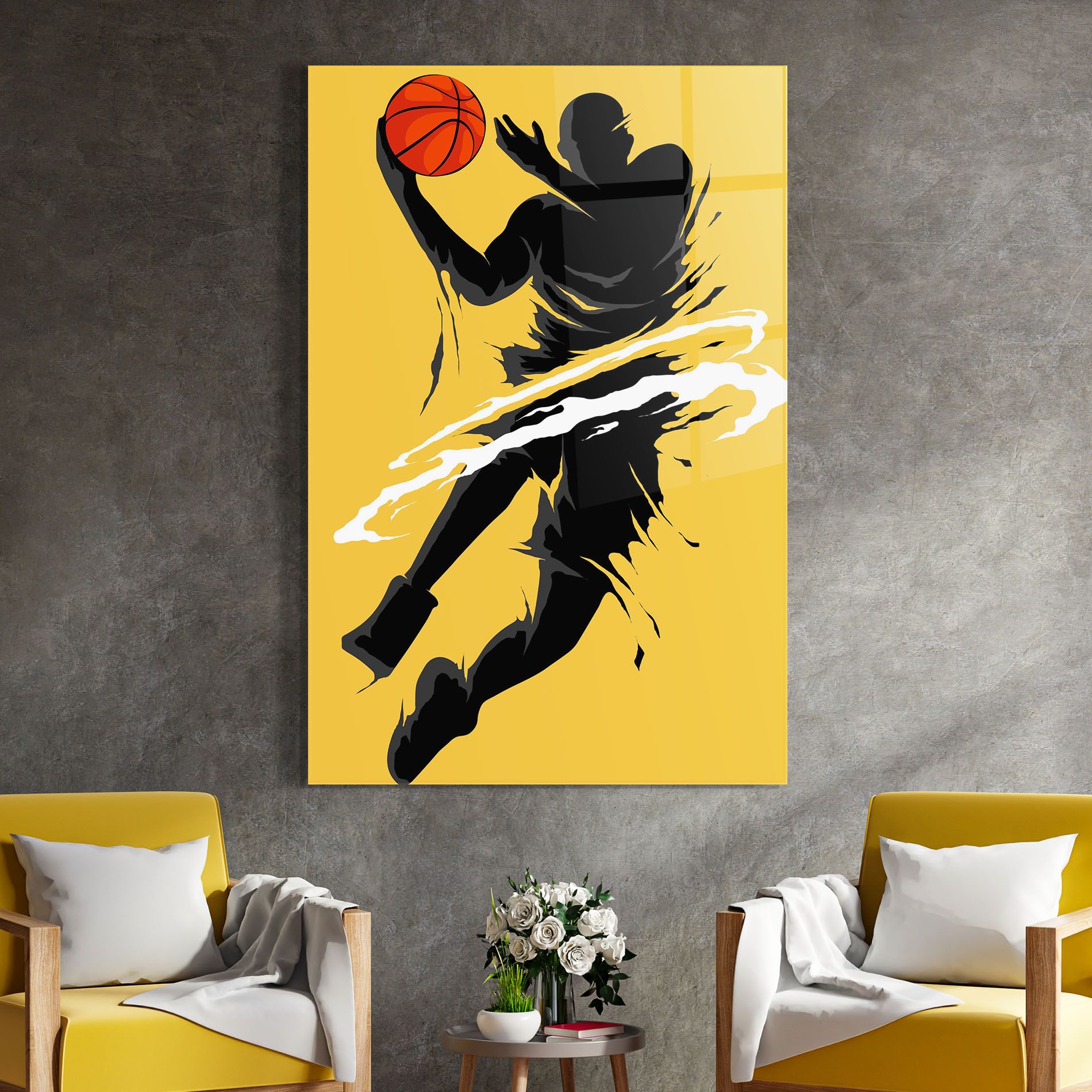 Basketball Smoke mockup 4