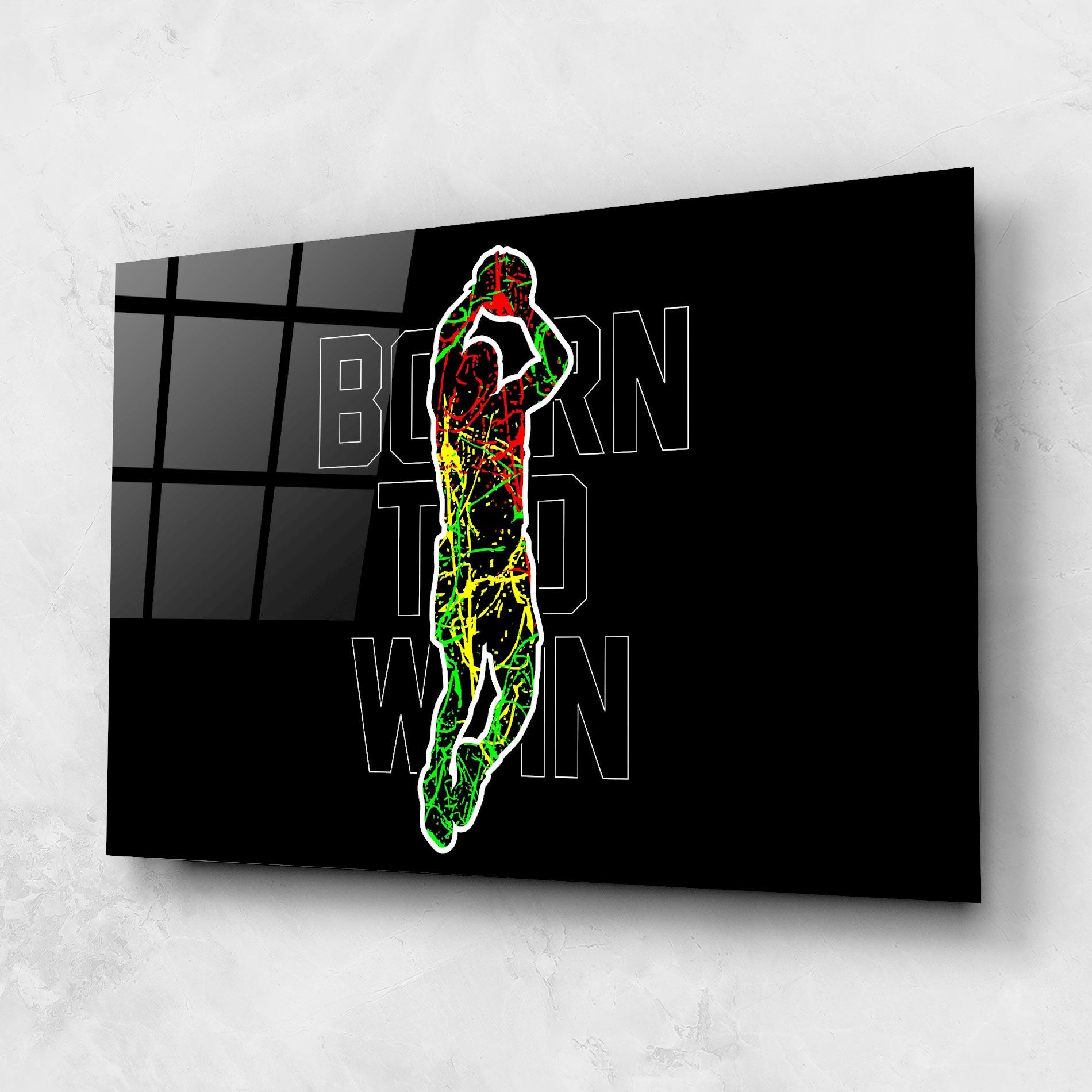 Glasbild Basket Win mockup 1