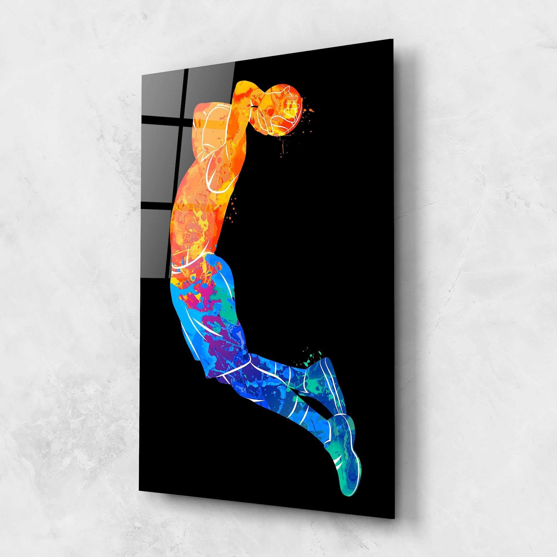 Blue Orange Basket mockup 1