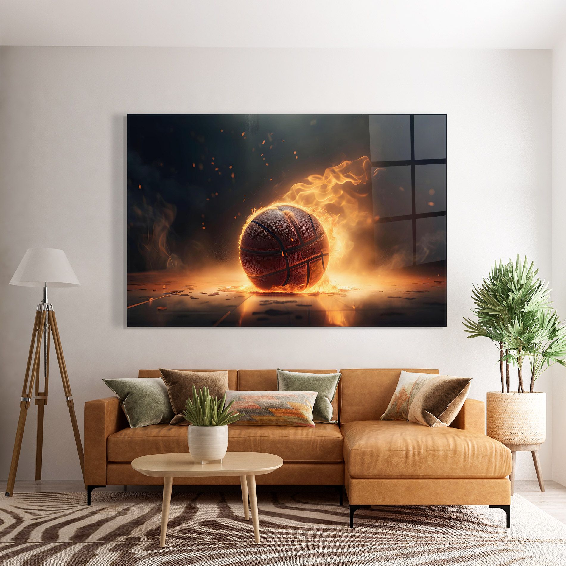 Fire Basketball mockup 7