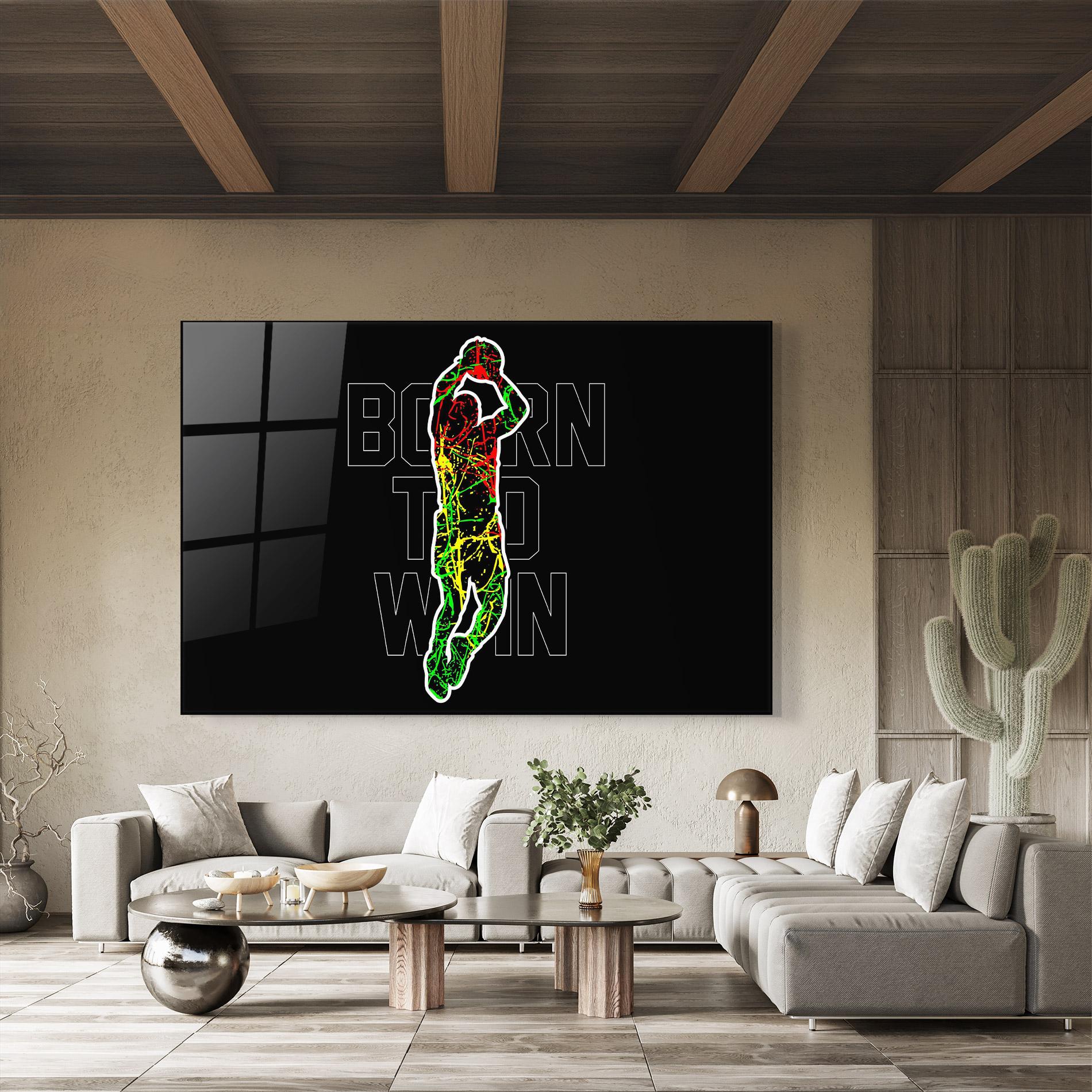 Glasbild Basket Win mockup 8