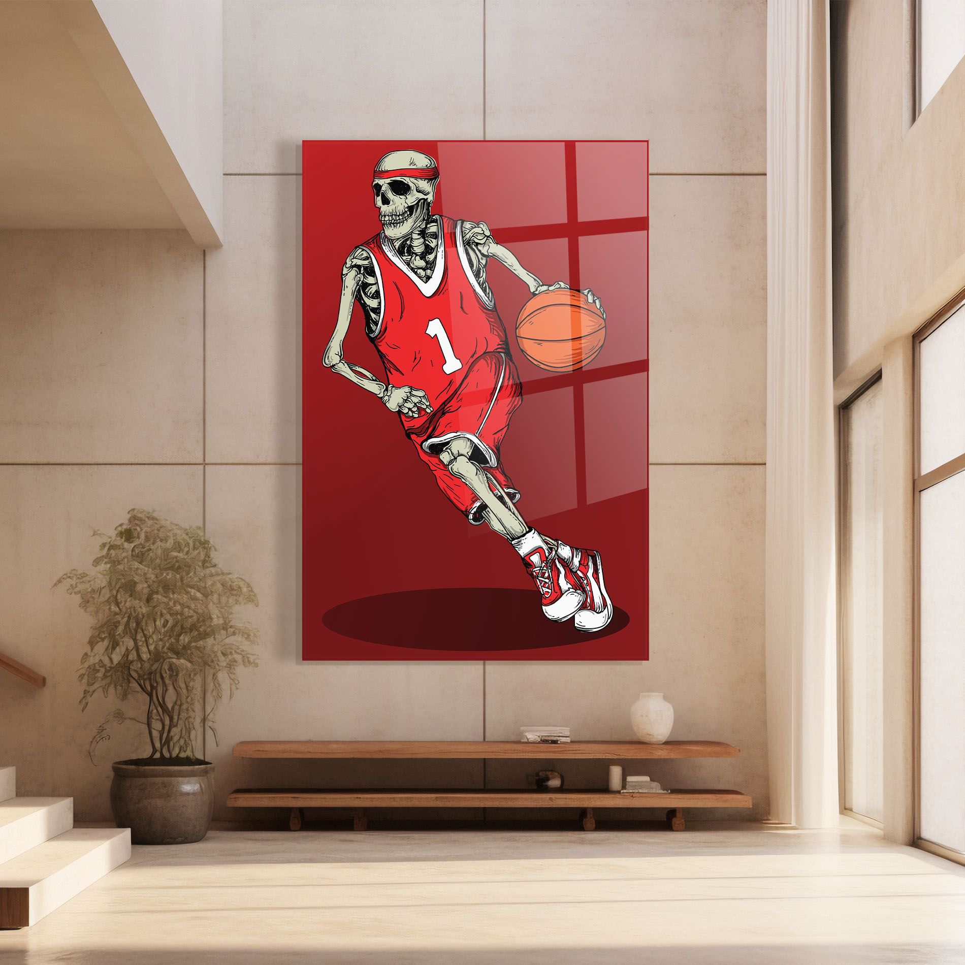 Basketball Skull mockup 8