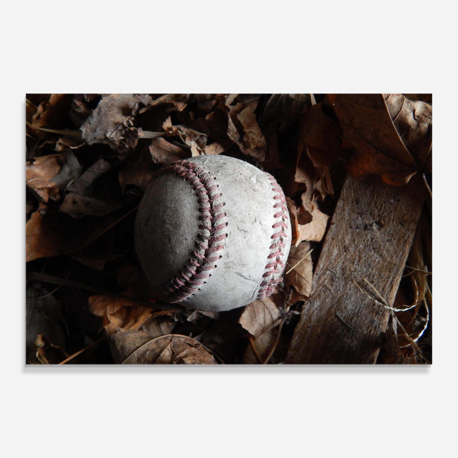 Autumn Baseball Ball mockup 0