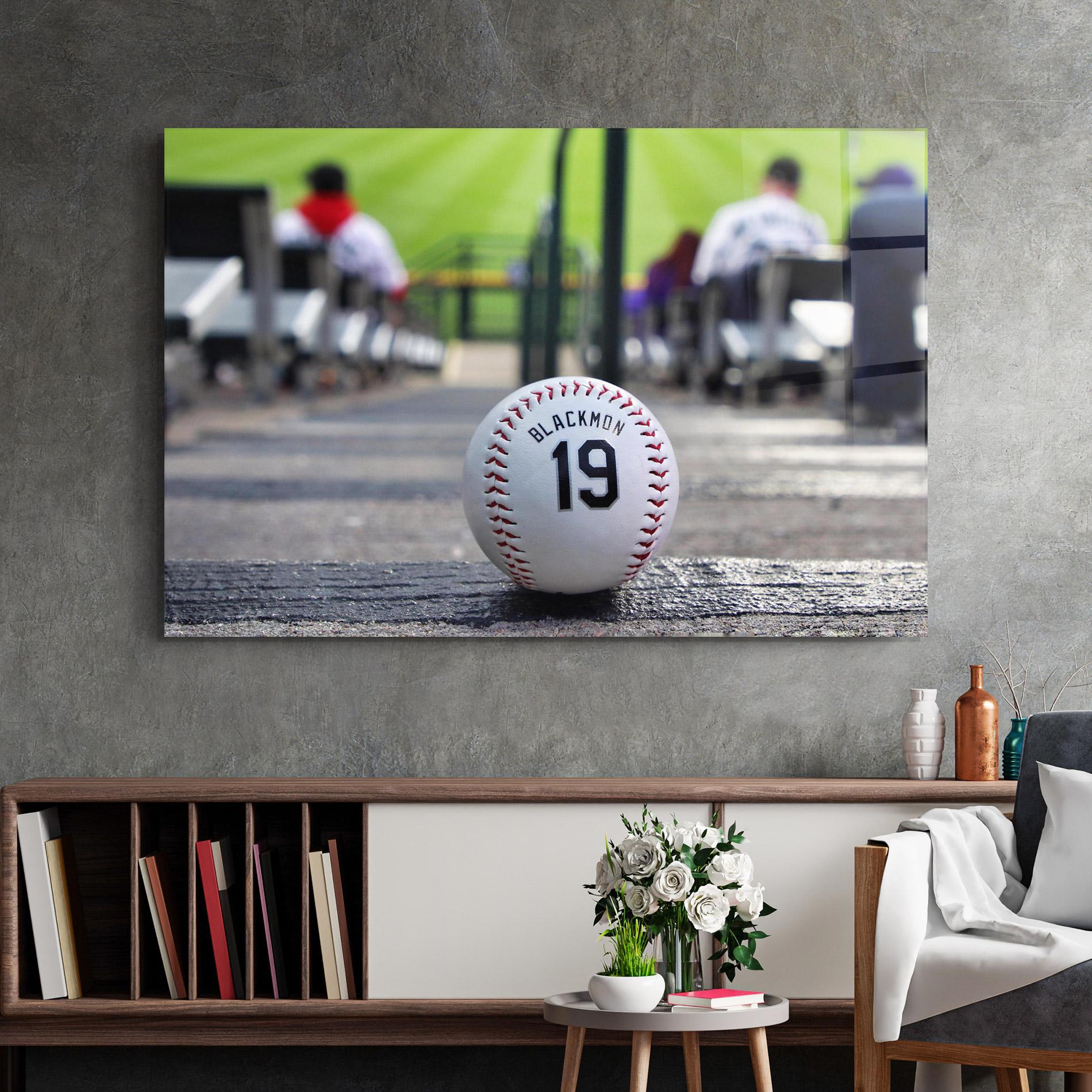 Glasbild Baseball Nr 19 mockup 2