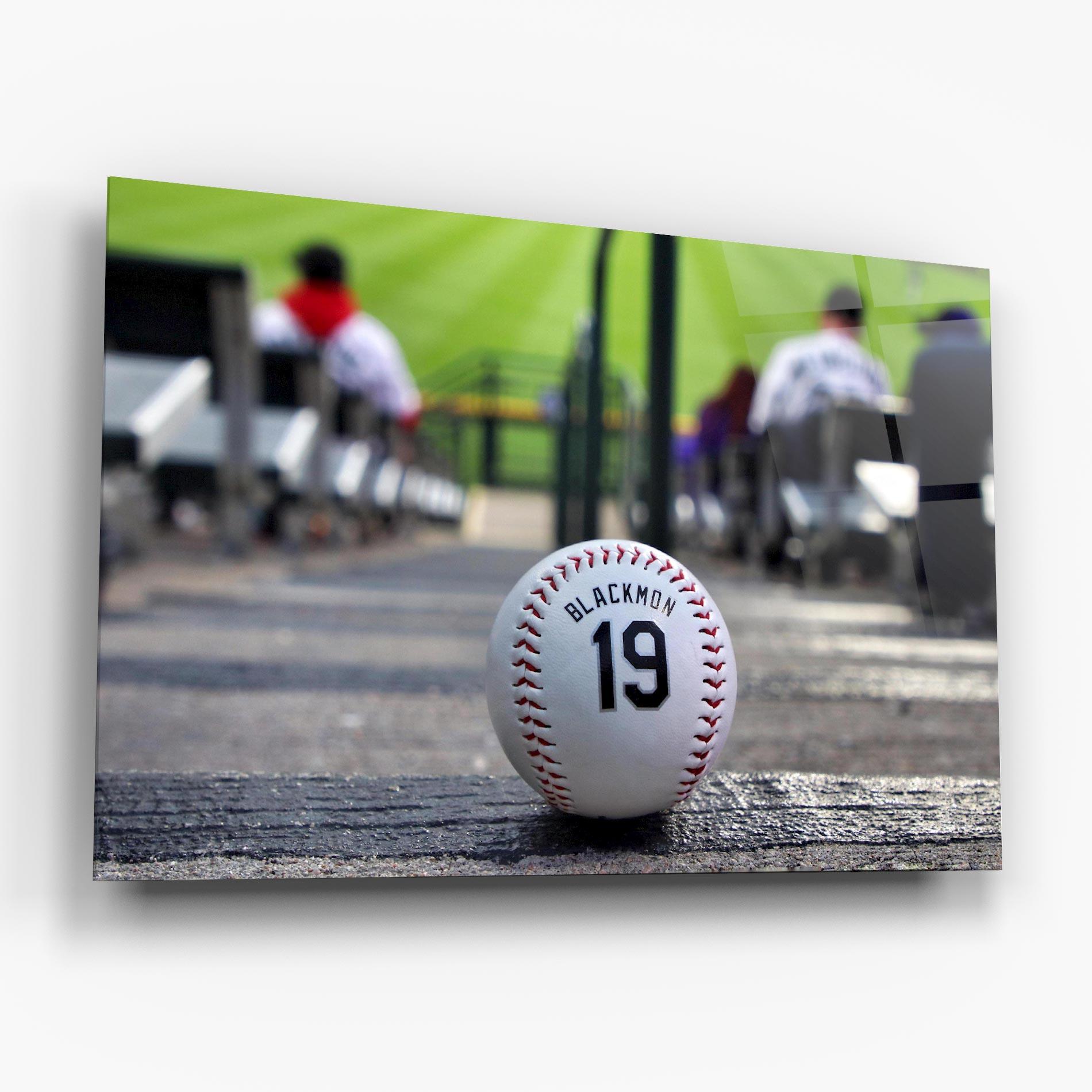 Glasbild Baseball Nr 19 mockup 6