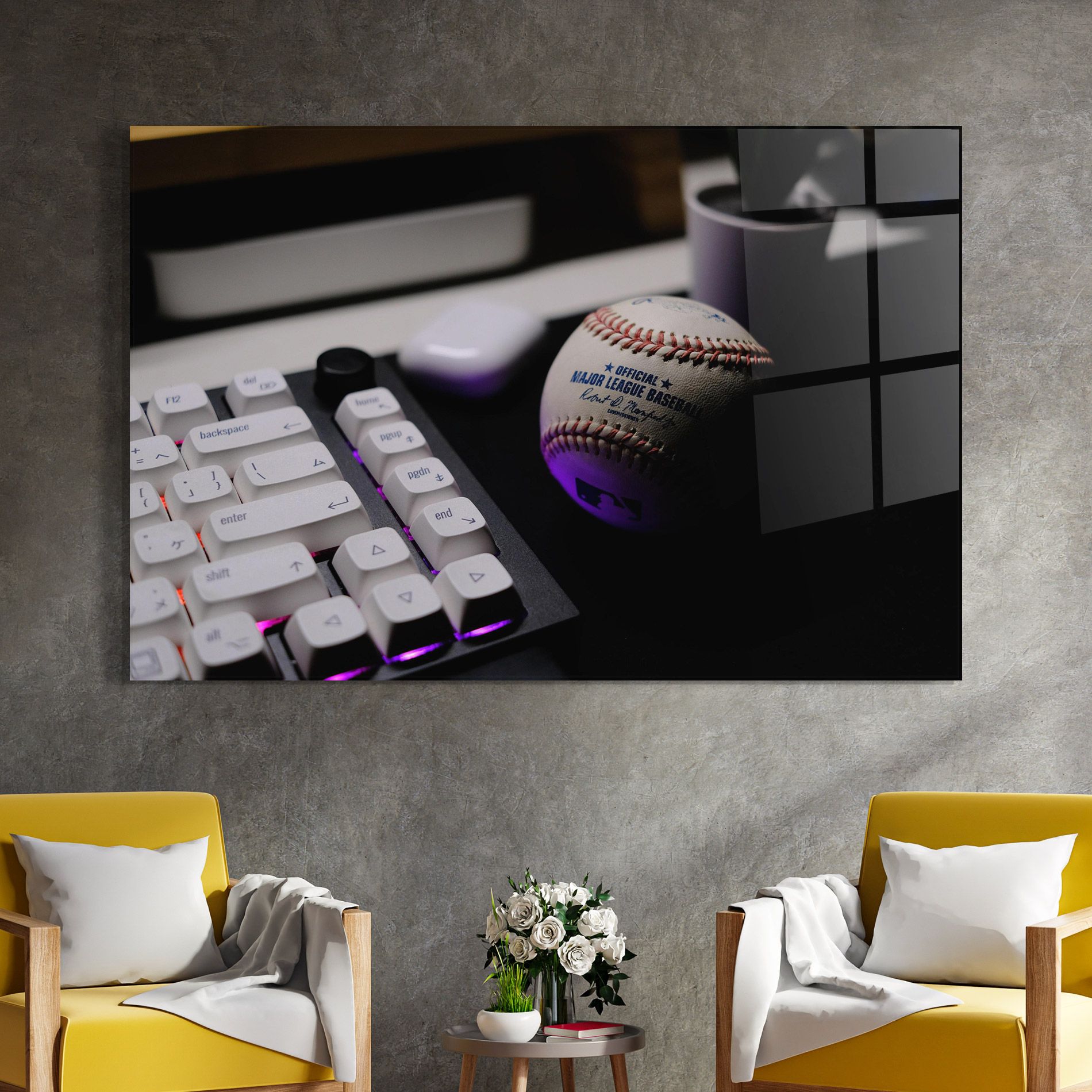 Baseball Ball Gaming mockup 4