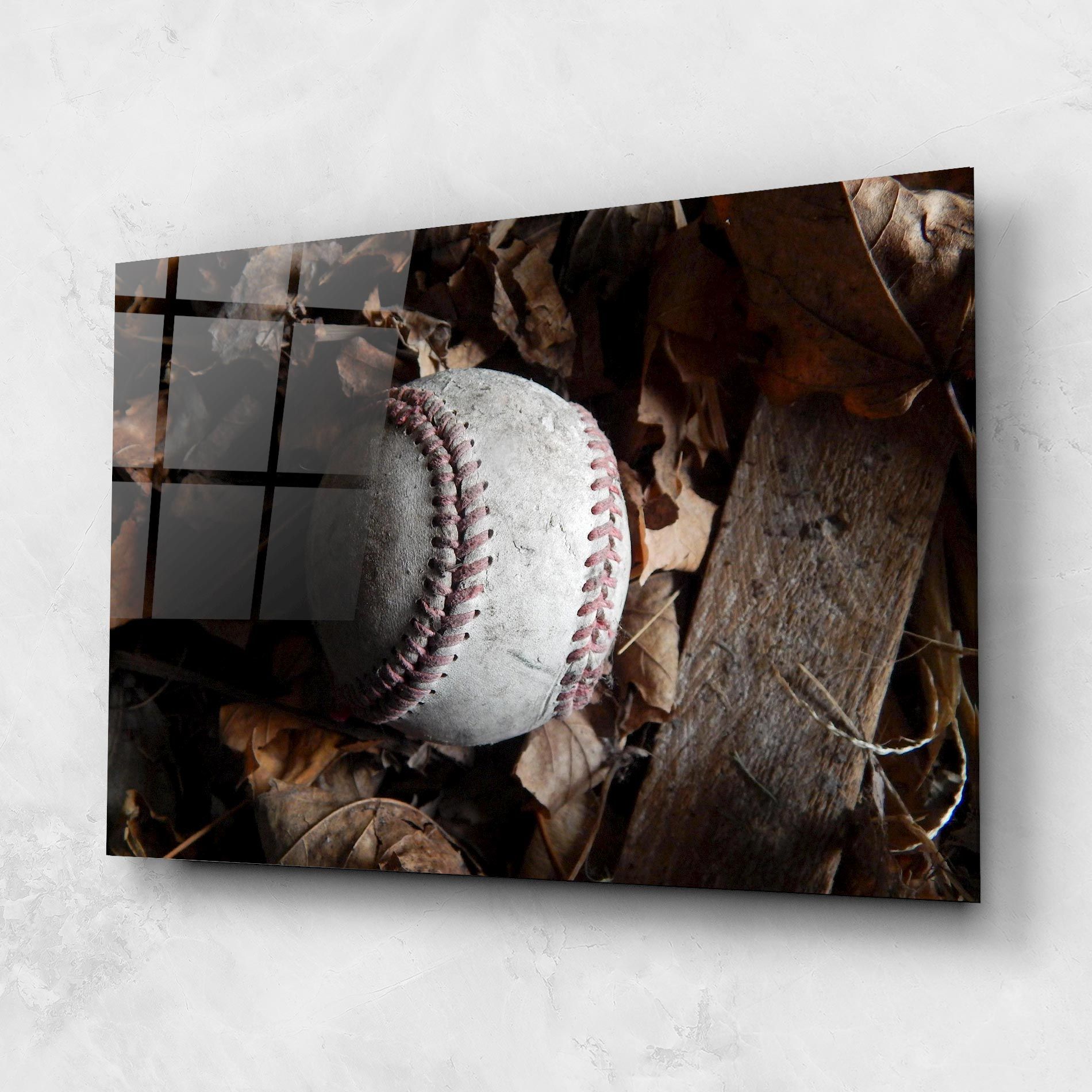 Autumn Baseball Ball mockup 1