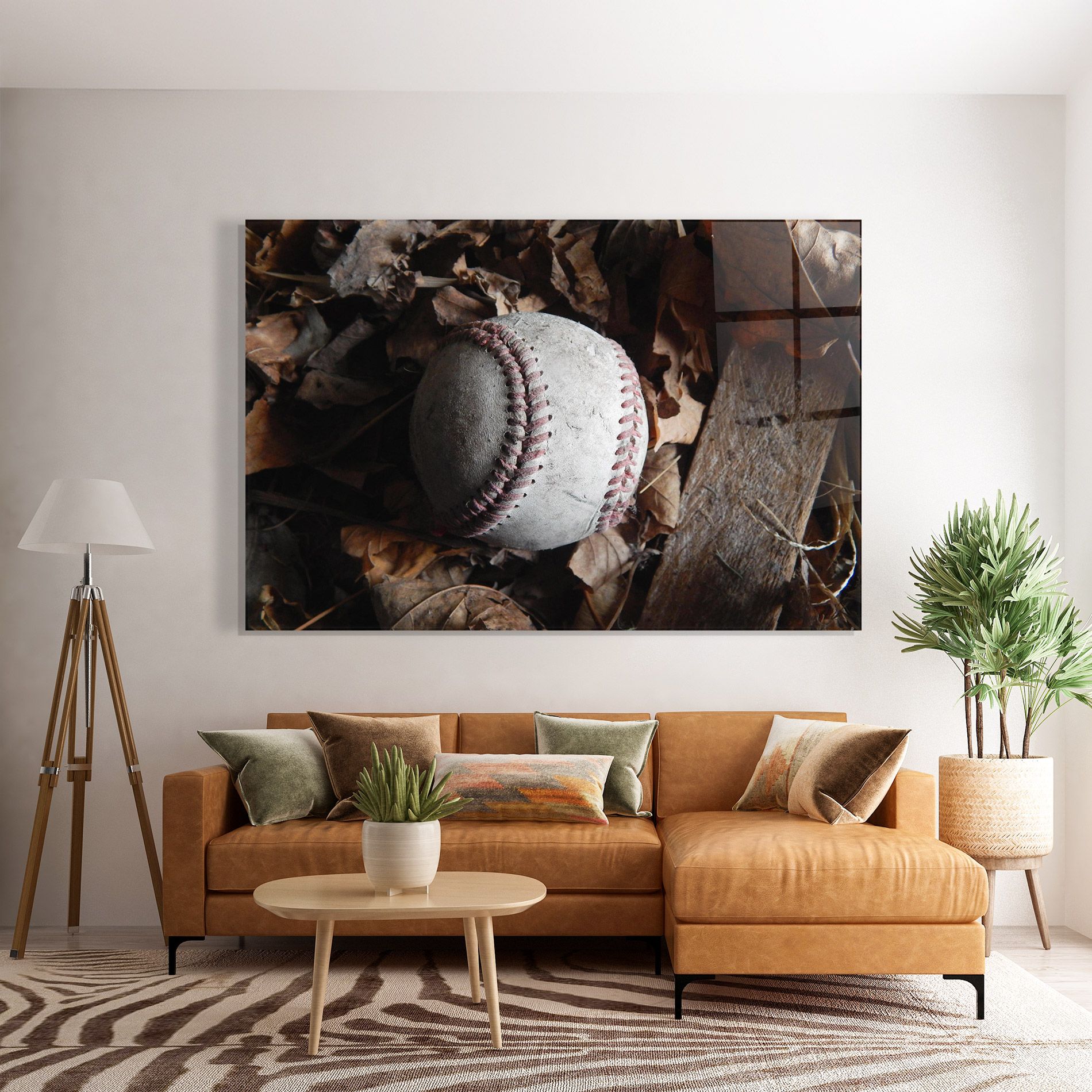 Autumn Baseball Ball mockup 7