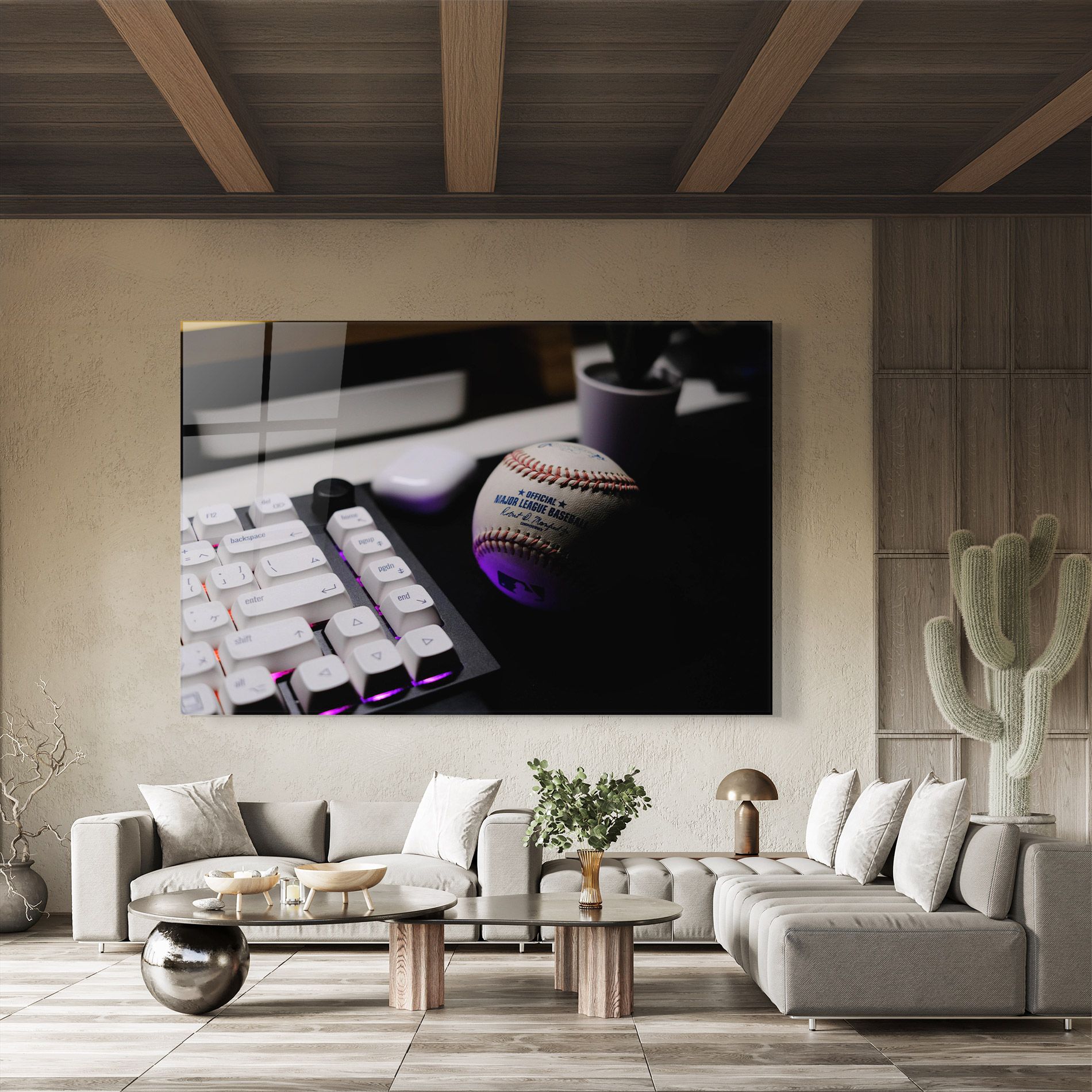 Baseball Ball Gaming mockup 8