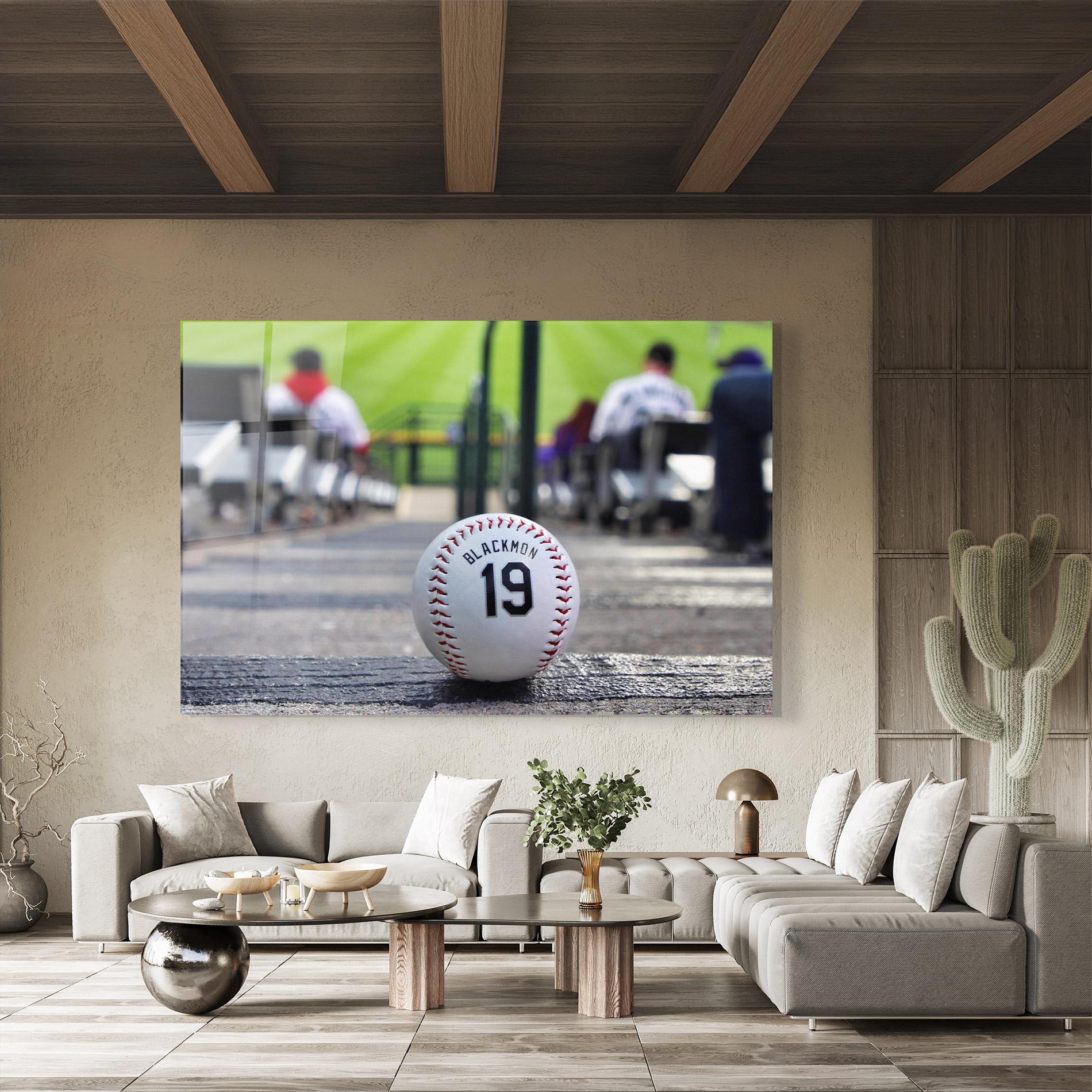 Glasbild Baseball Nr 19 mockup 8