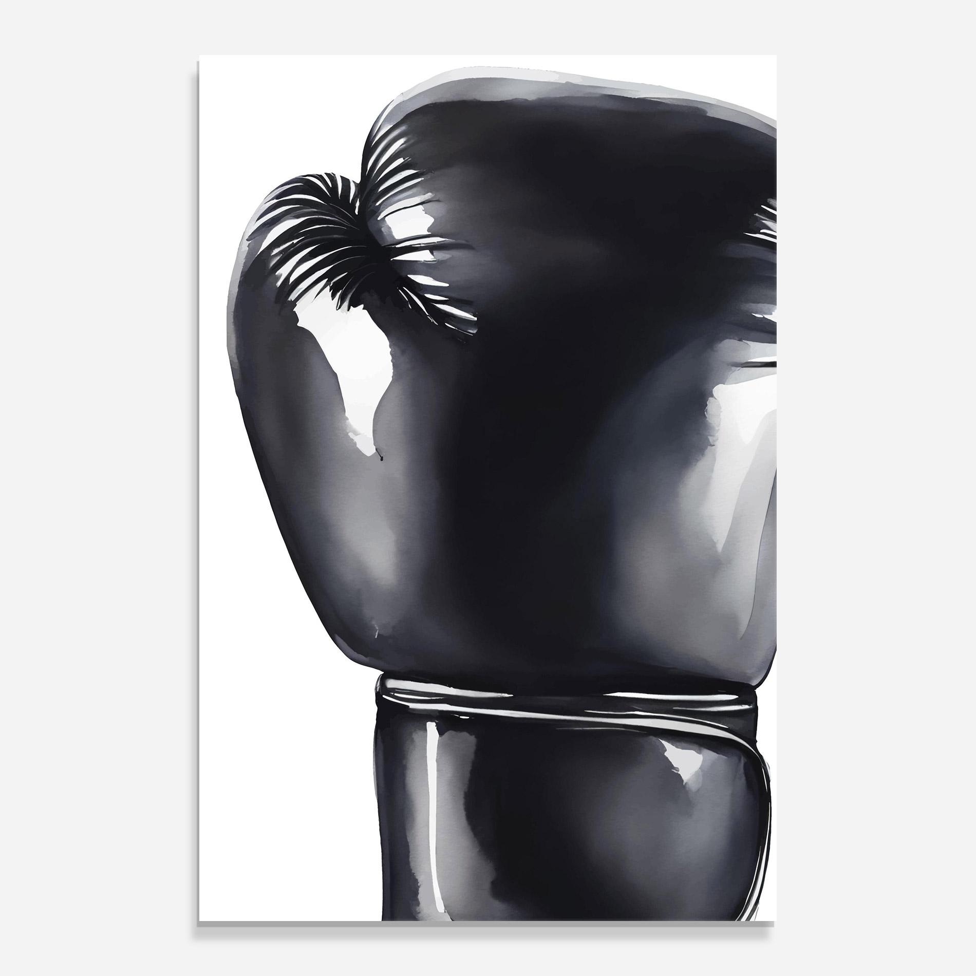 Glasbild Black Box Glove mockup 0