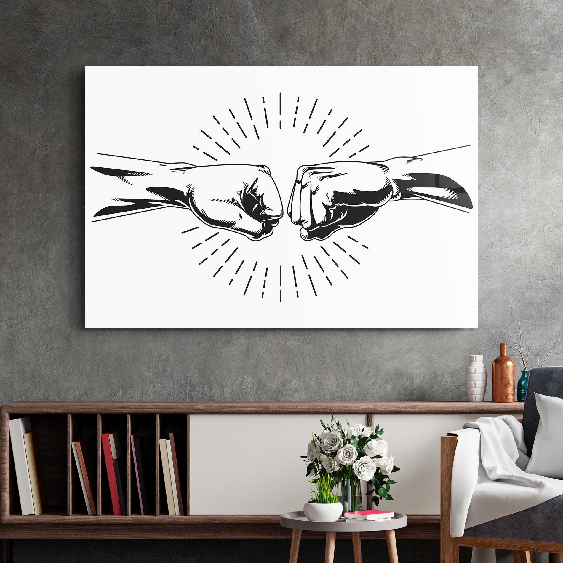 White Handshake Box mockup 2