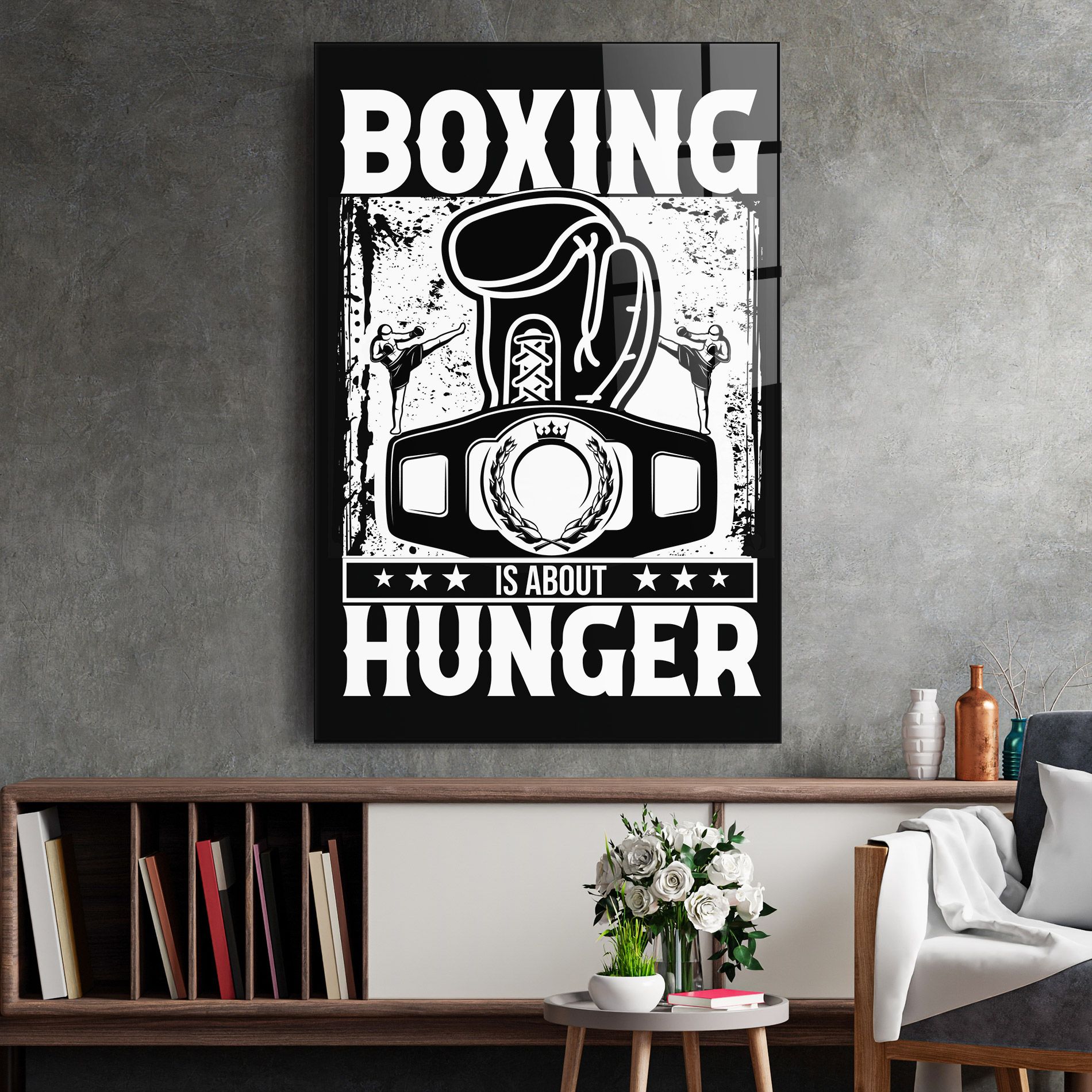 Boxing Hunger mockup 2