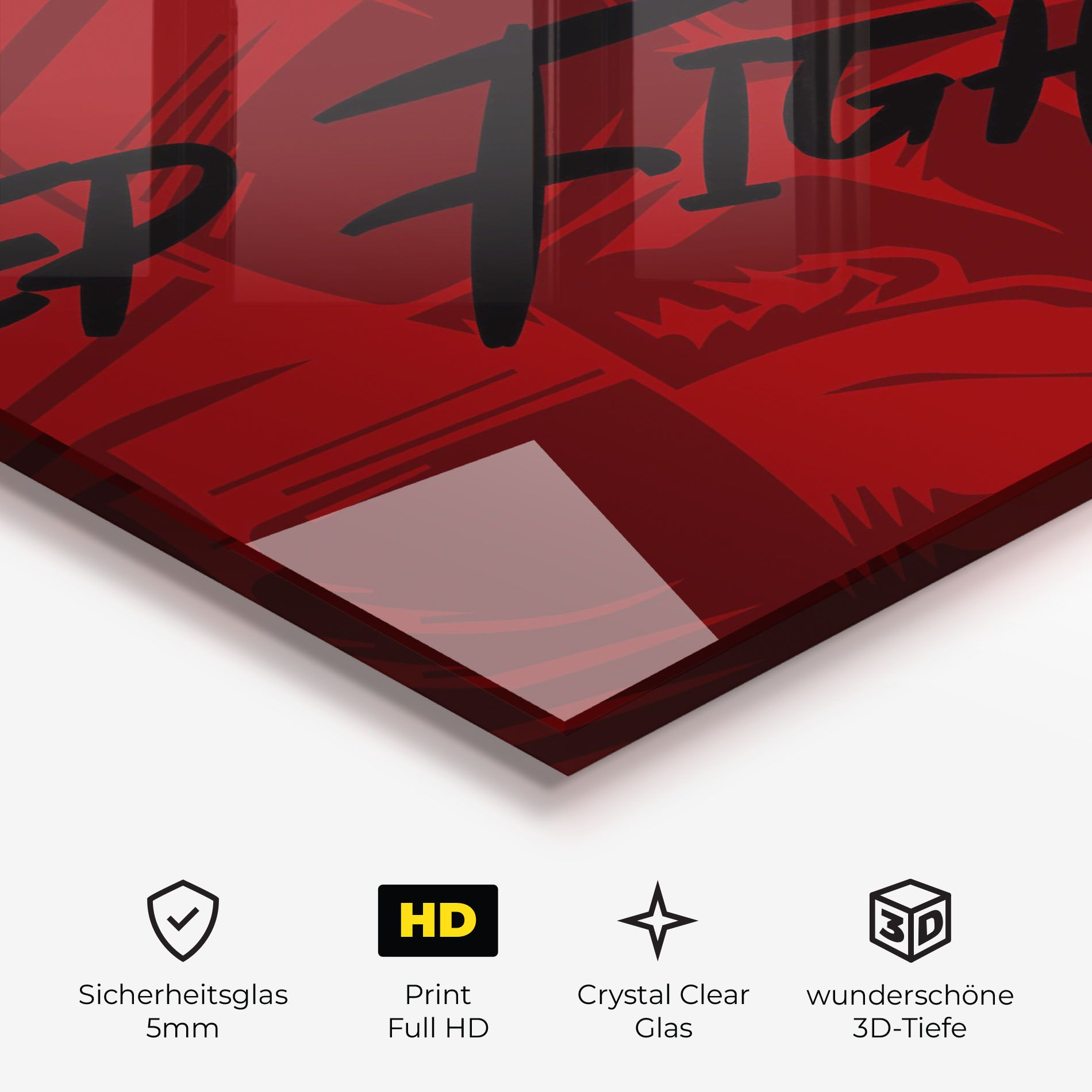 Keep Fighting mockup 3