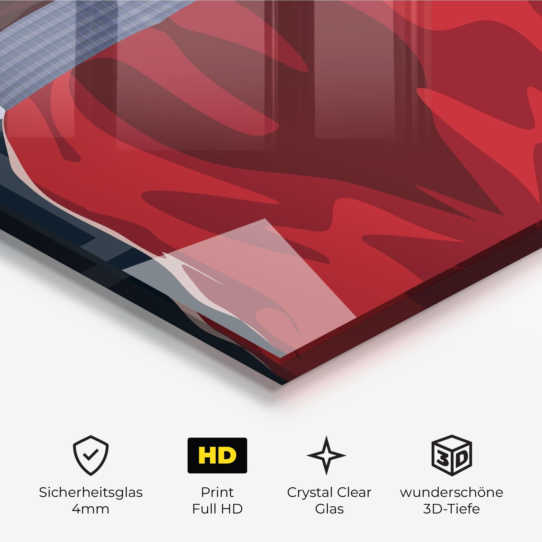 Glasbild Fight Box mockup 3